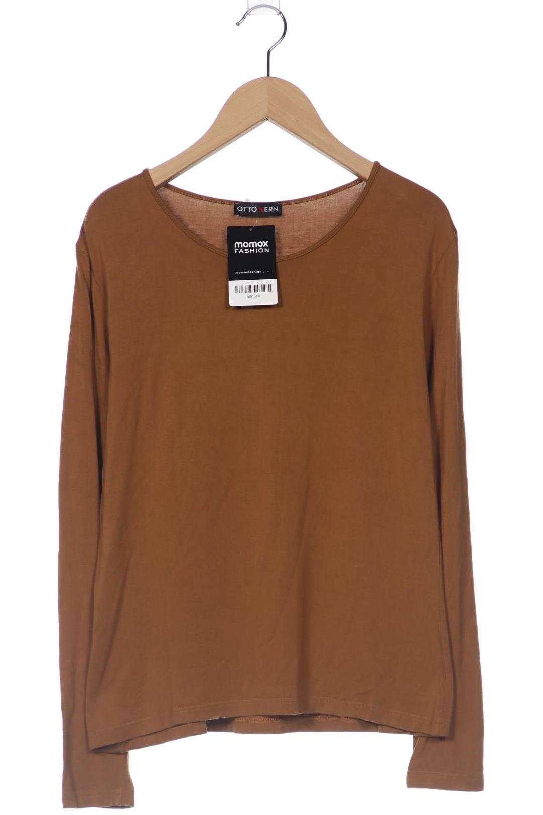 

Otto Kern Damen Langarmshirt, braun, Gr. 38