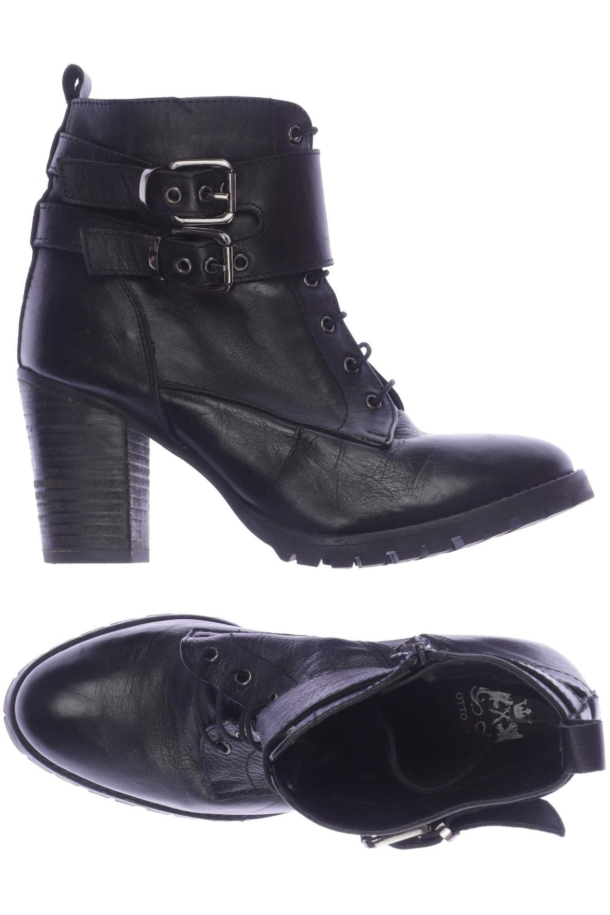 

OTTO KERN Damen Stiefelette, schwarz