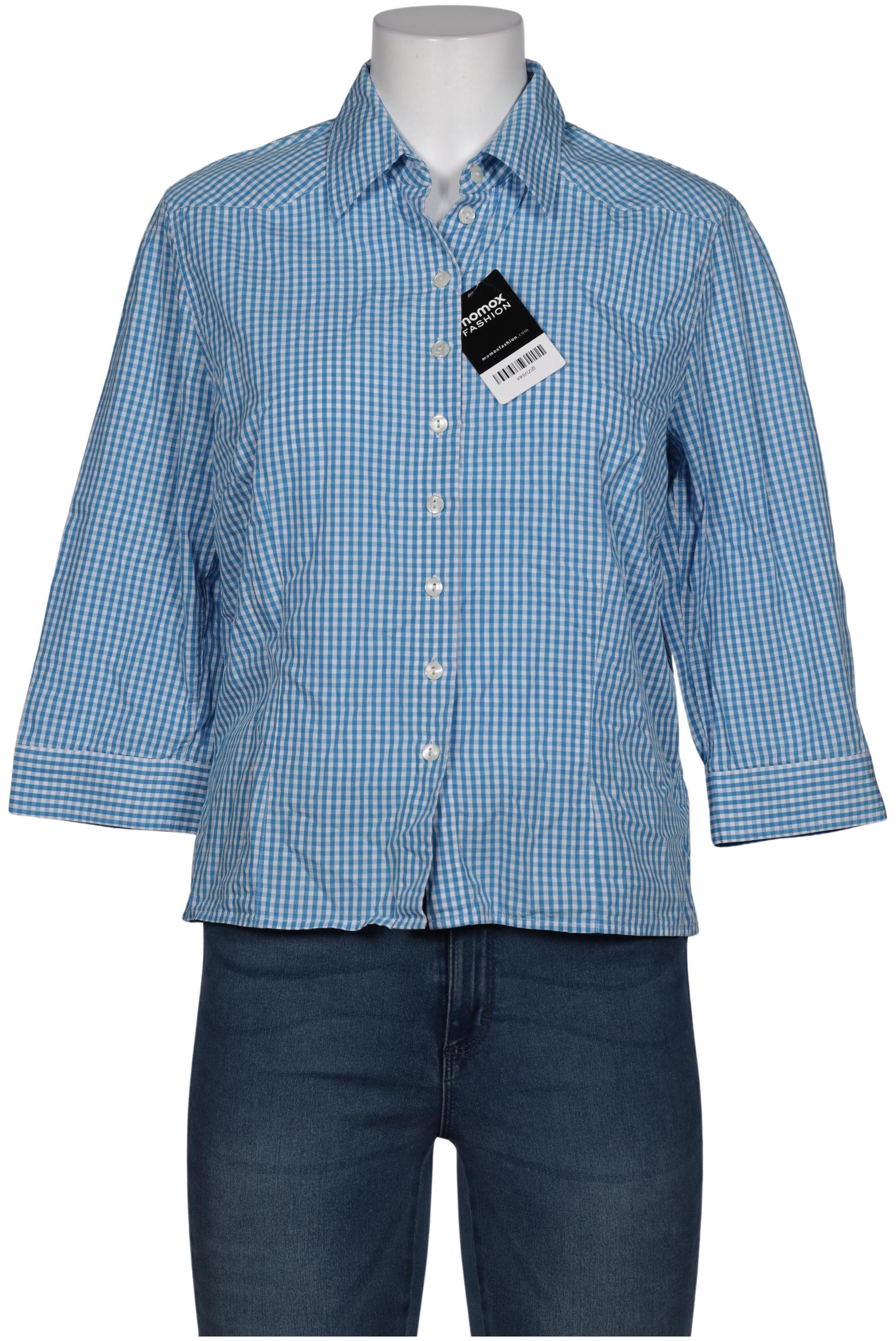 

Otto Kern Damen Bluse, blau, Gr. 40