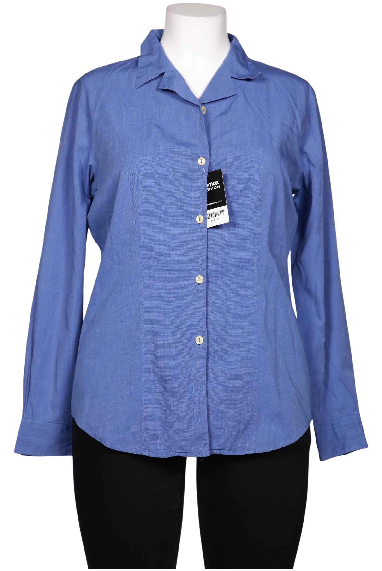 

Otto Kern Damen Bluse, blau, Gr. 42