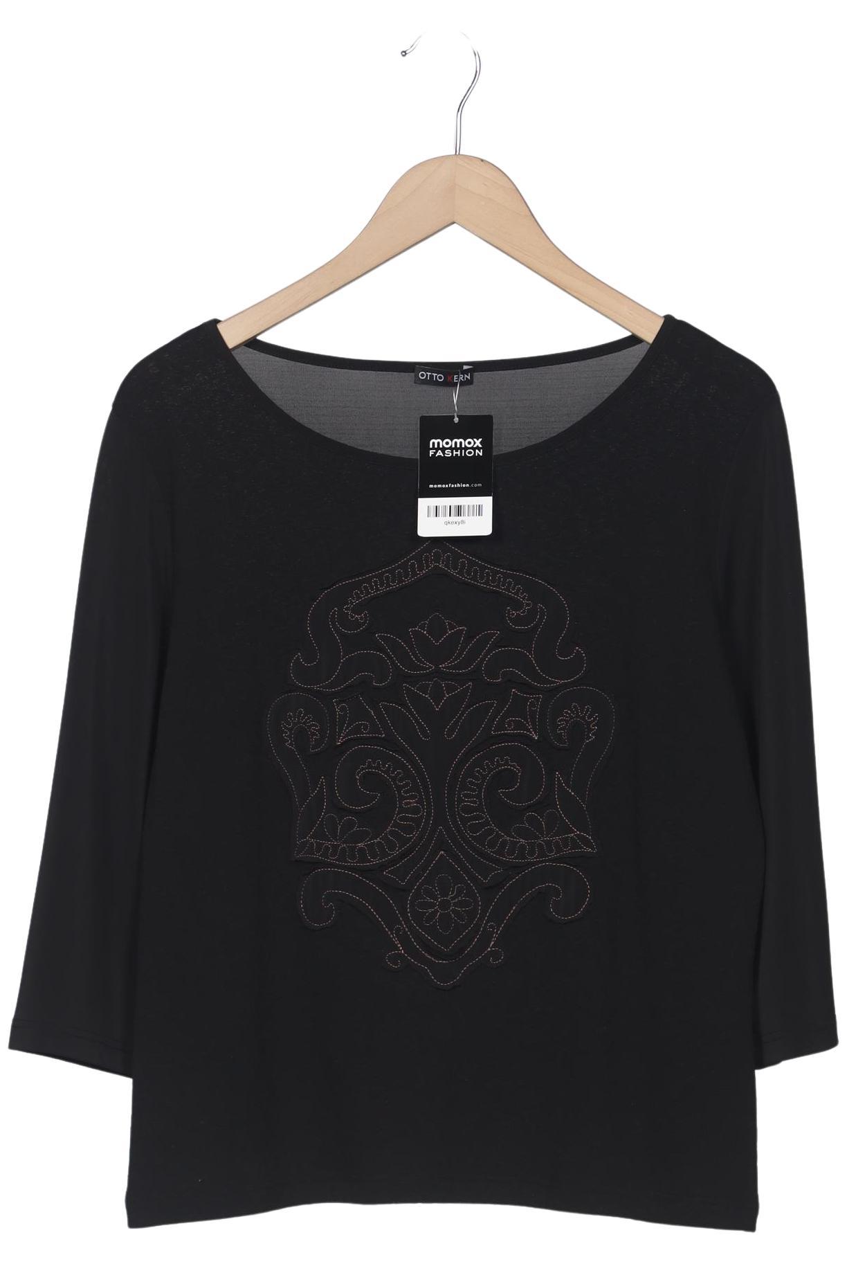 

Otto Kern Damen Langarmshirt, schwarz, Gr. 44