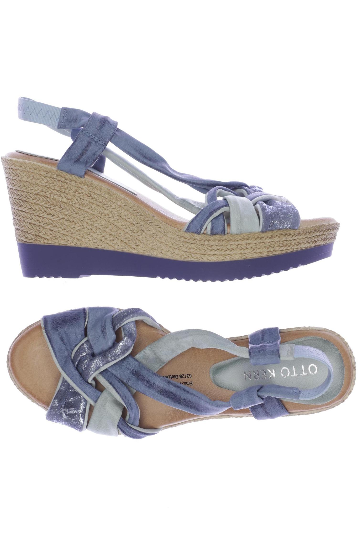 

Otto Kern Damen Sandale, blau, Gr. 38