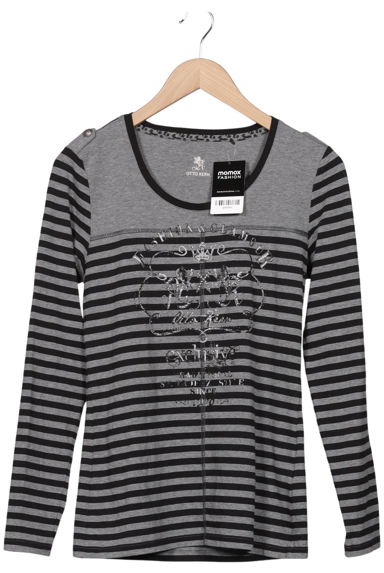 

Otto Kern Damen Langarmshirt, grau, Gr. 38