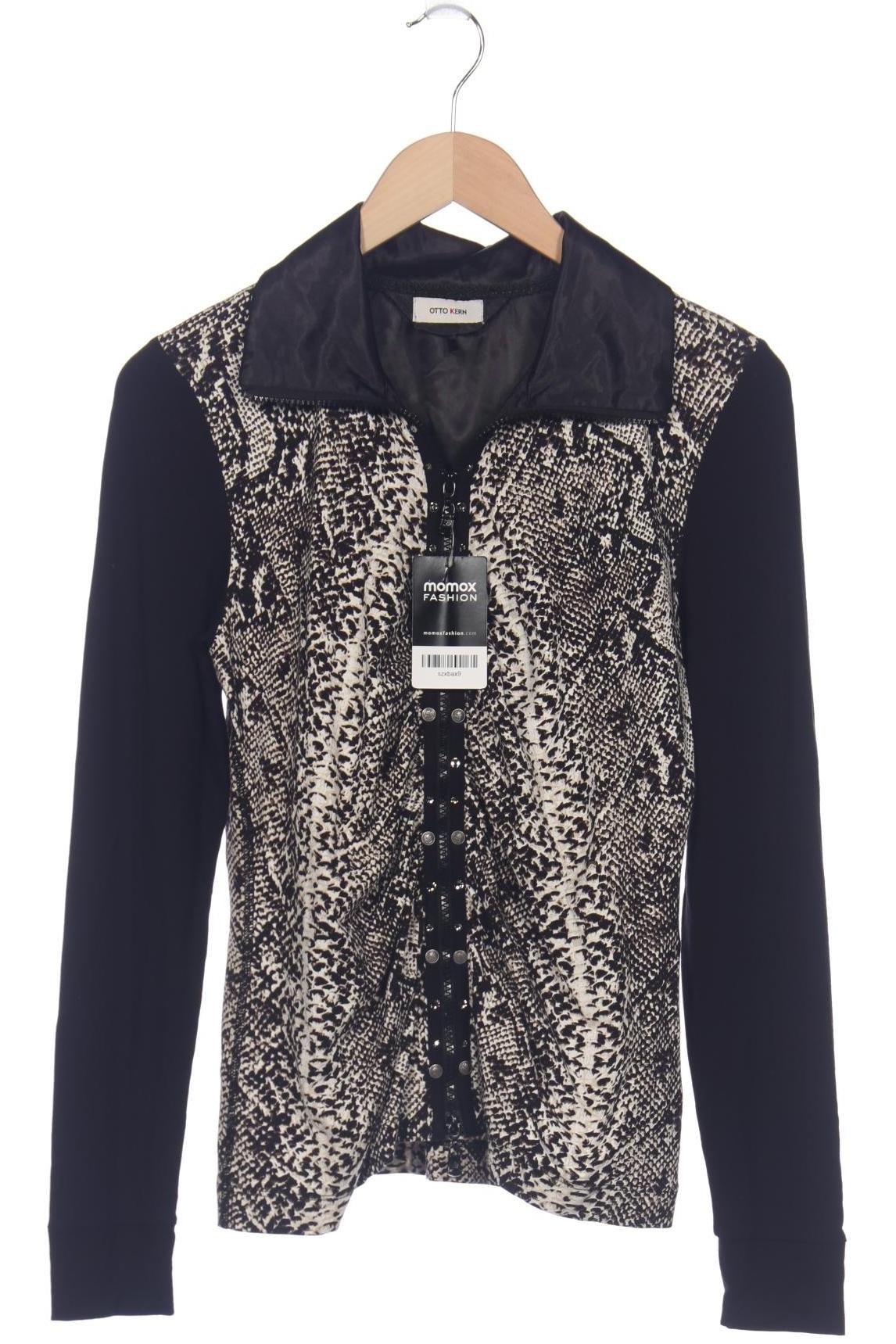 

Otto Kern Damen Strickjacke, schwarz, Gr. 38