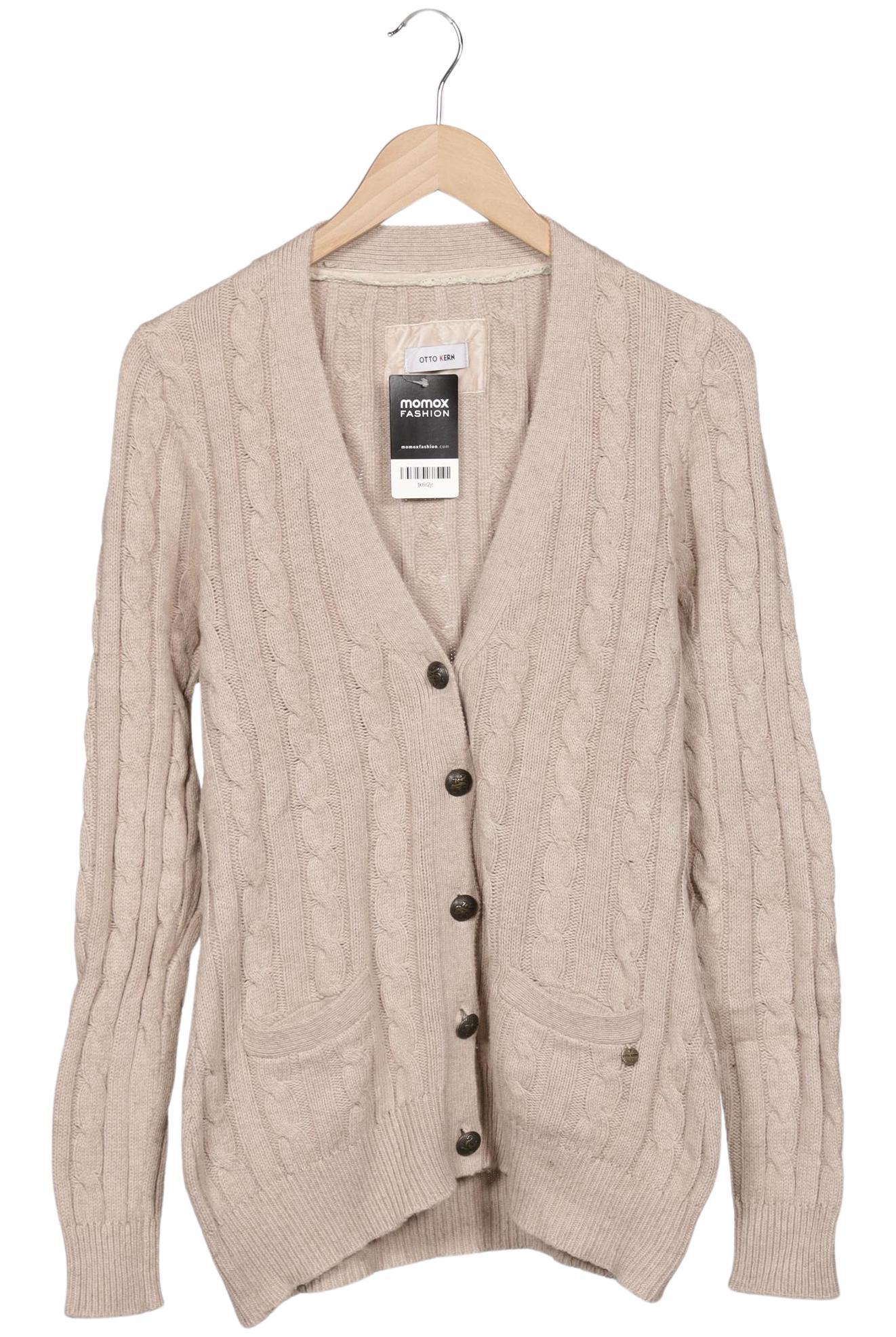

Otto Kern Damen Strickjacke, beige, Gr. 38