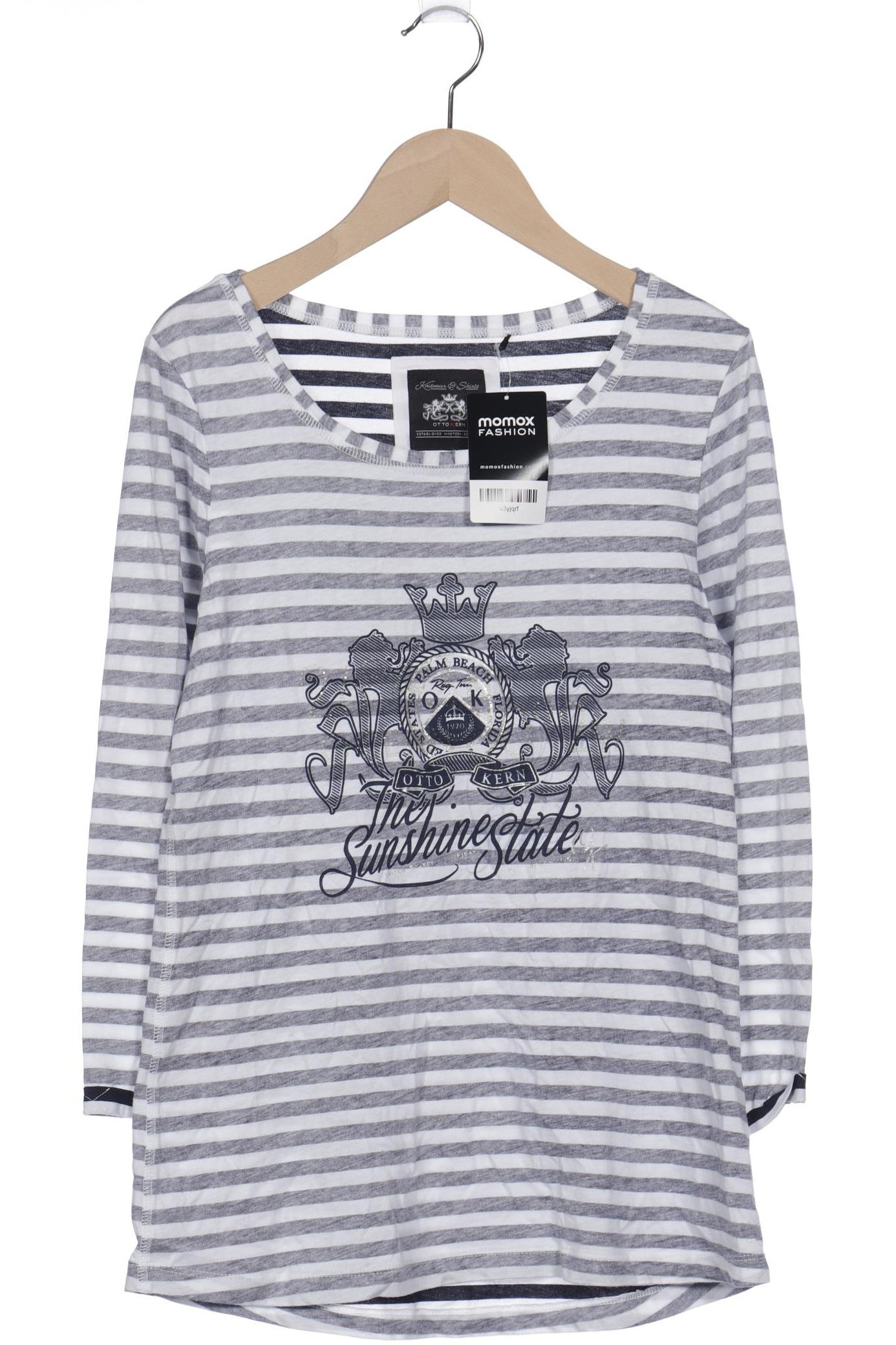 

OTTO KERN Damen Langarmshirt, weiß