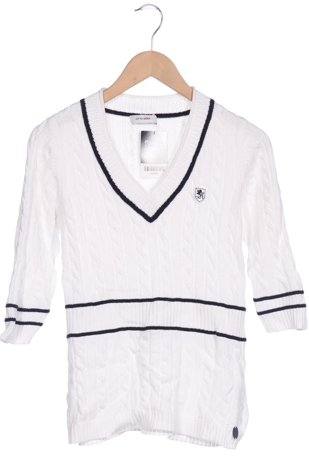 

Otto Kern Damen Pullover, weiß, Gr. 38