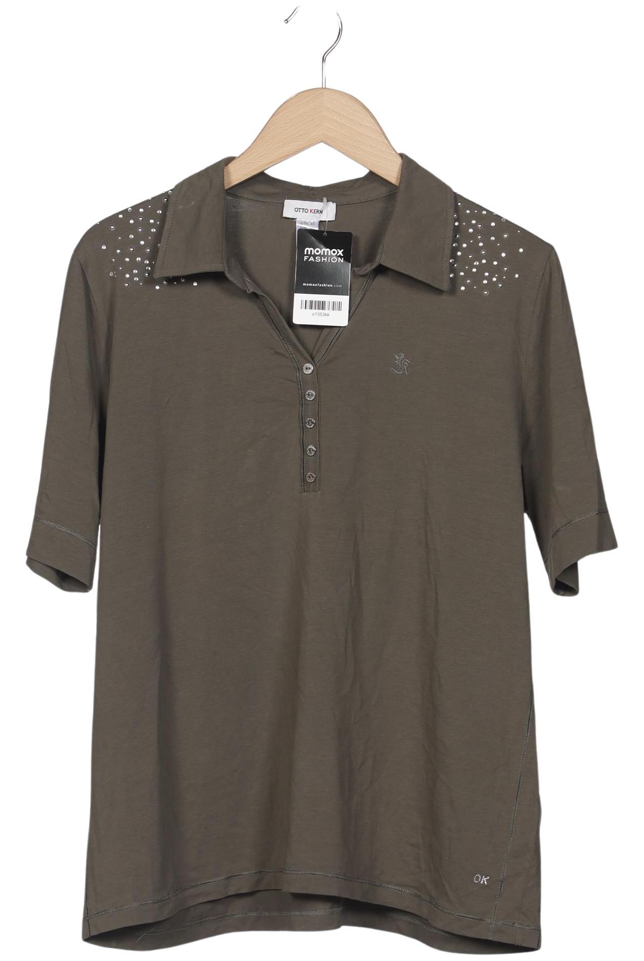 

Otto Kern Damen Poloshirt, grün, Gr. 48