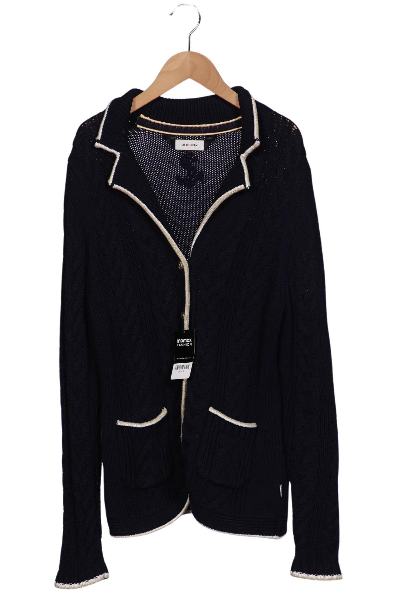 

Otto Kern Damen Strickjacke, marineblau, Gr. 40