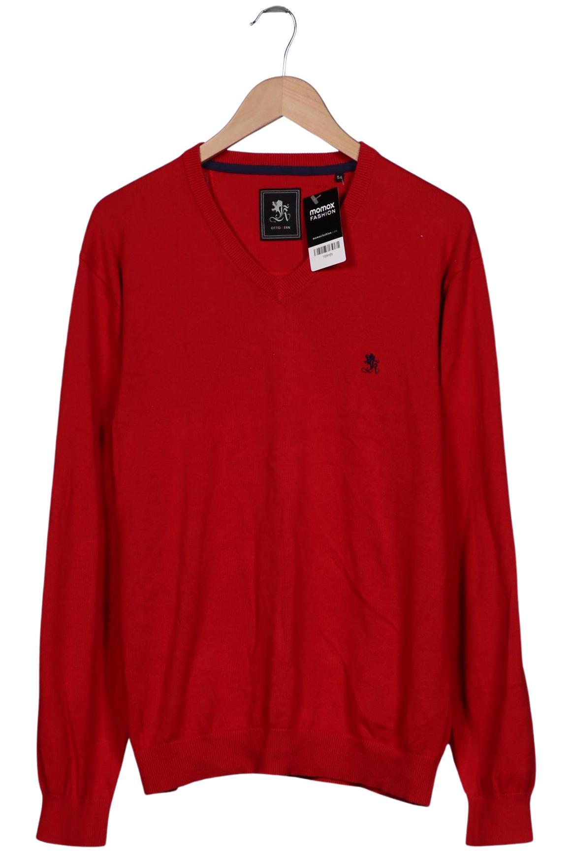 

Otto Kern Herren Pullover, rot, Gr. 54
