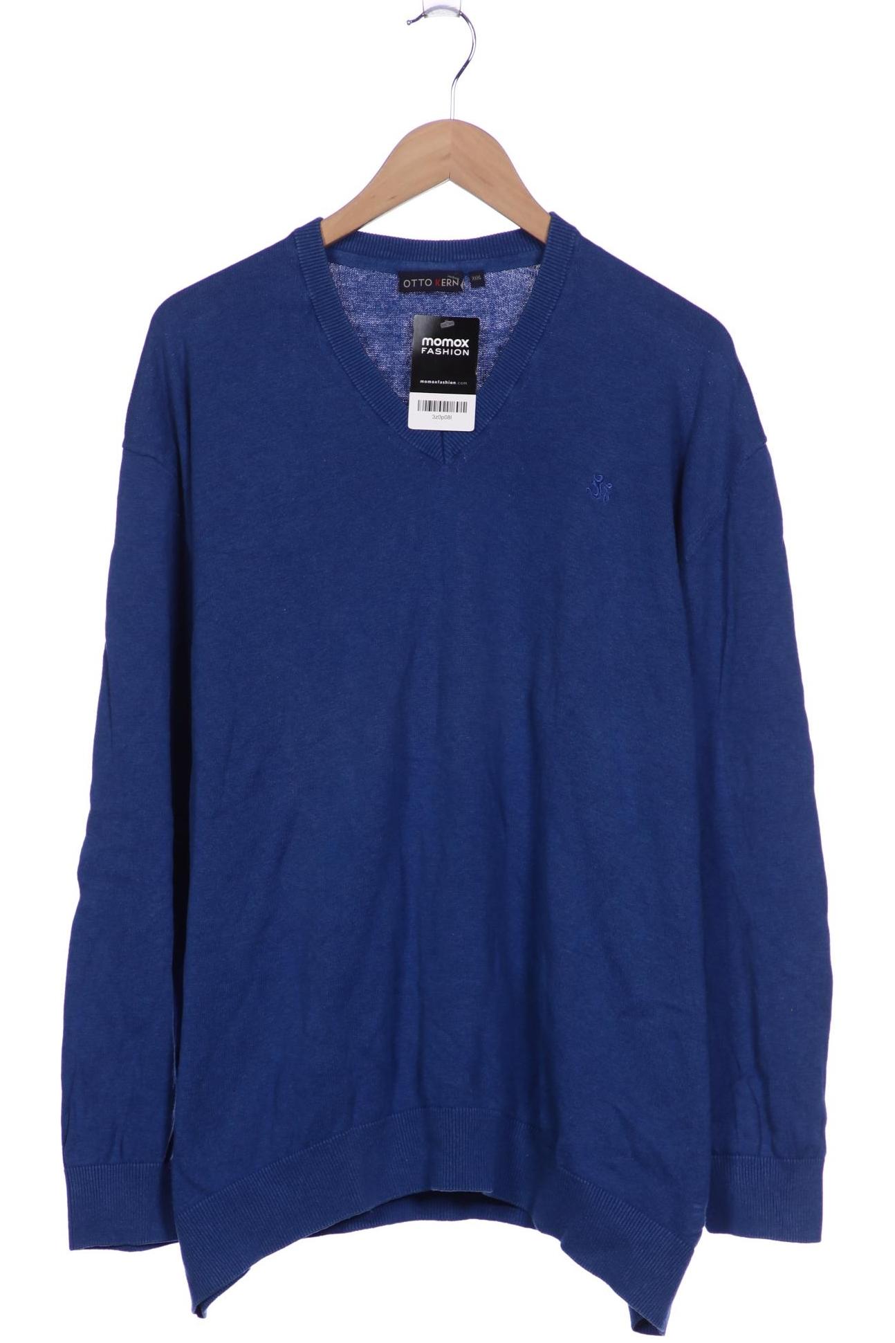

Otto Kern Herren Pullover, blau, Gr. 58