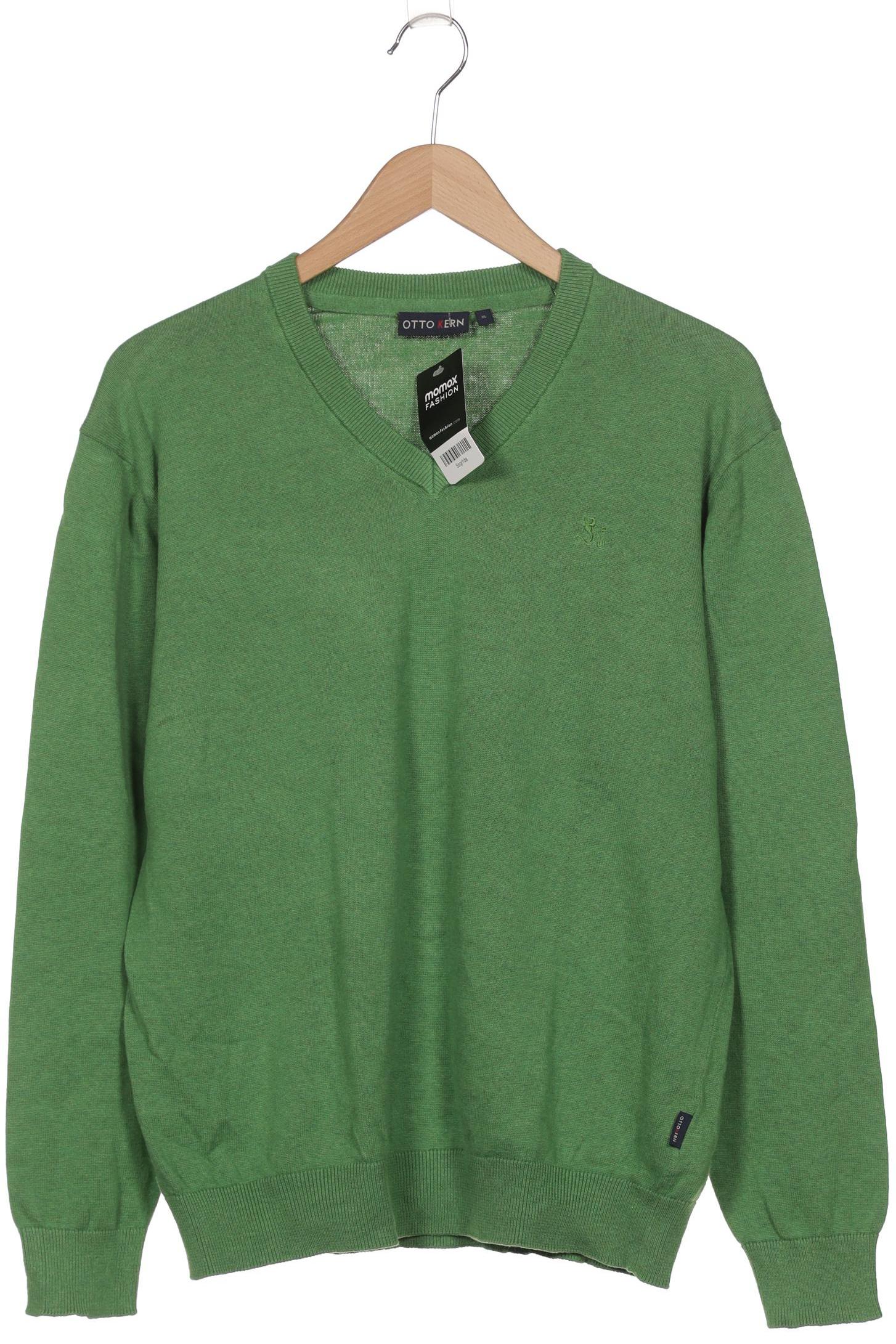 

Otto Kern Herren Pullover, grün, Gr. 54