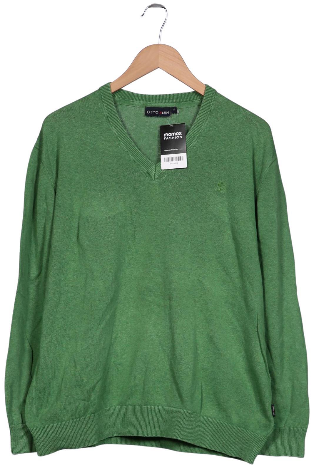 

Otto Kern Herren Pullover, grün, Gr. 56