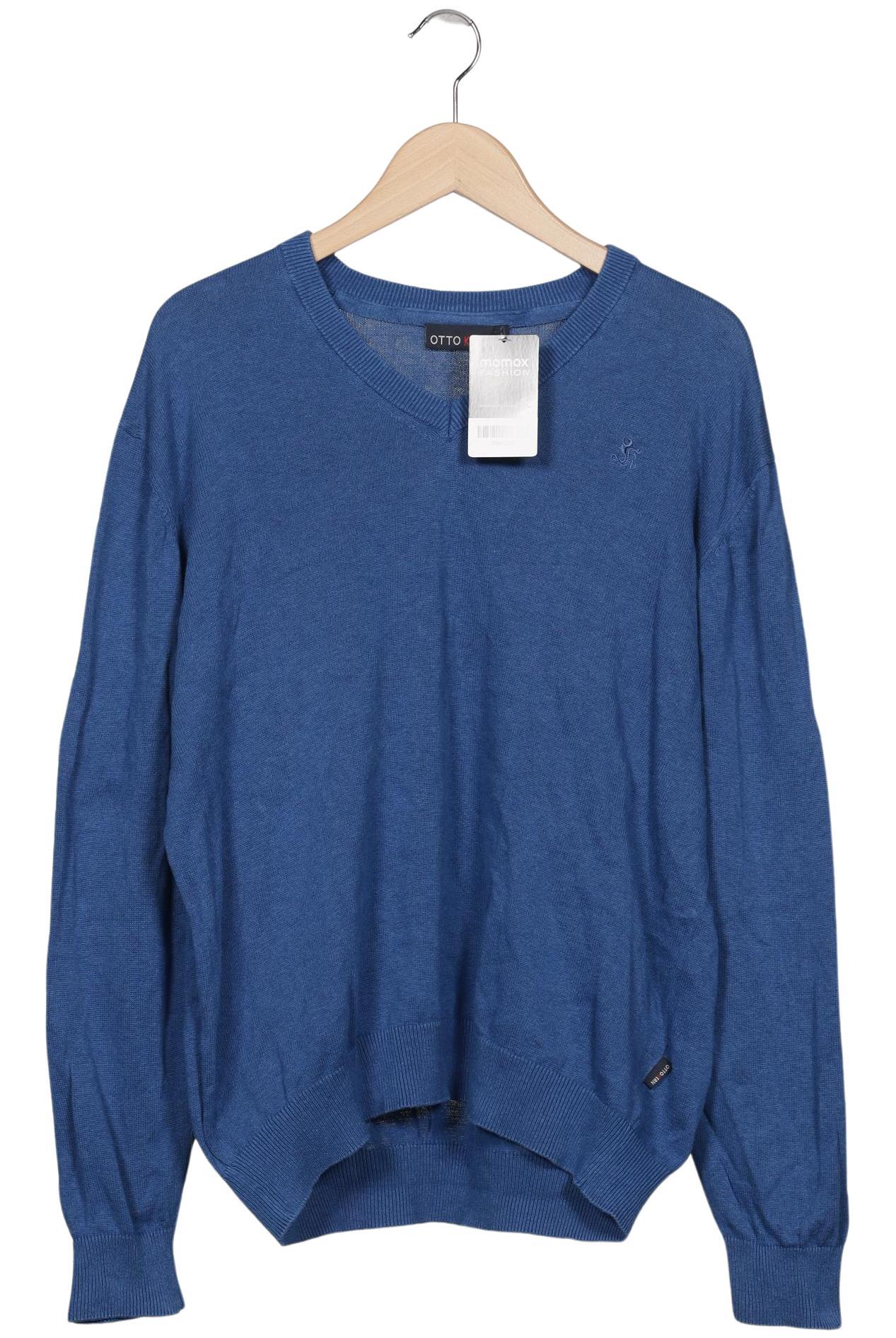 

Otto Kern Herren Pullover, blau, Gr. 52