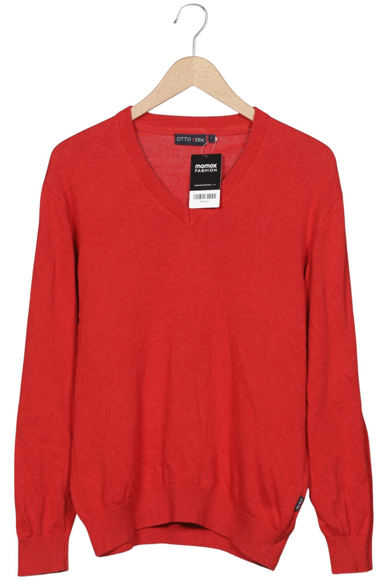 Thumbnail - Otto Kern Herren Pullover, rot, Gr. 52