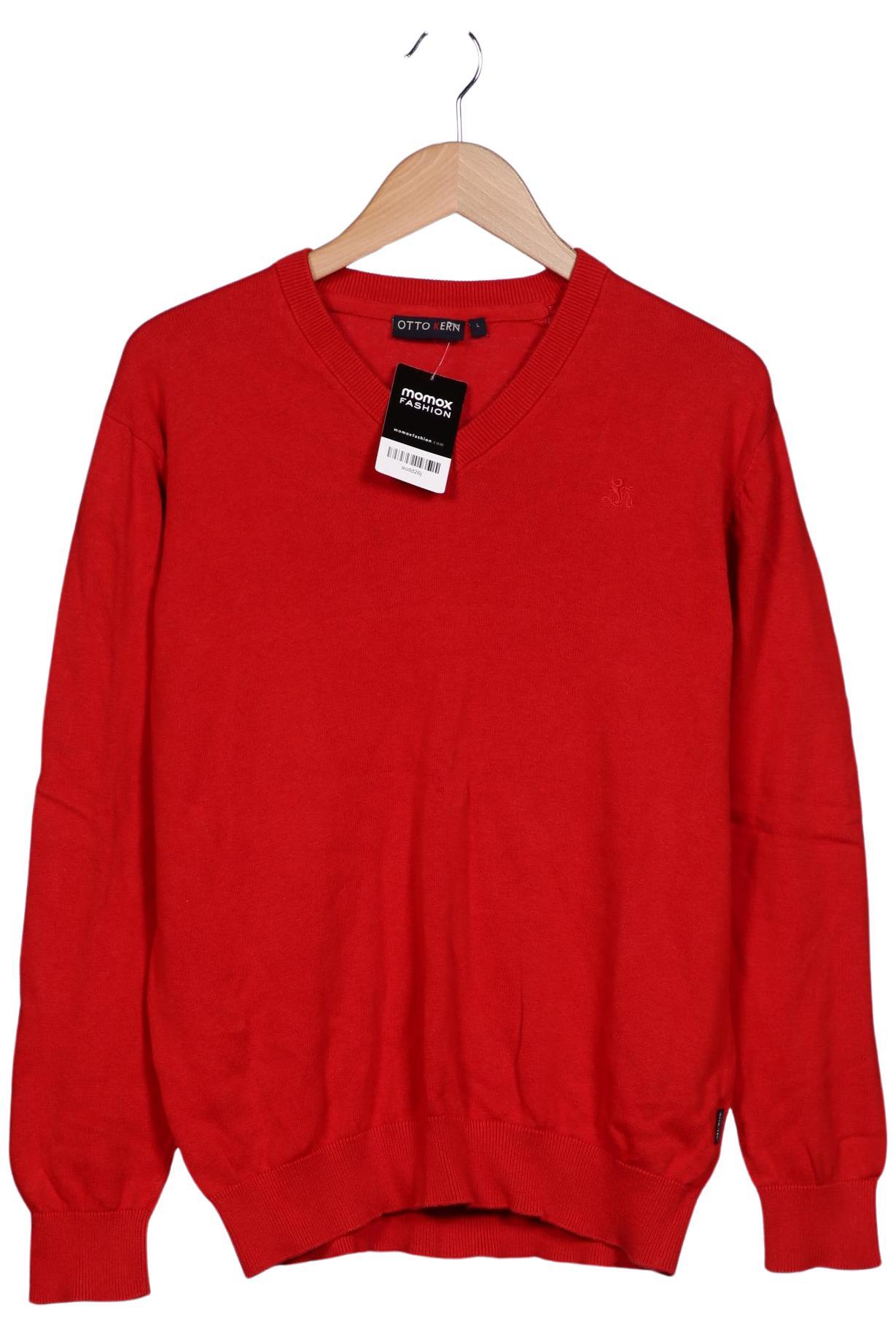 Thumbnail - Otto Kern Herren Pullover, rot, Gr. 52