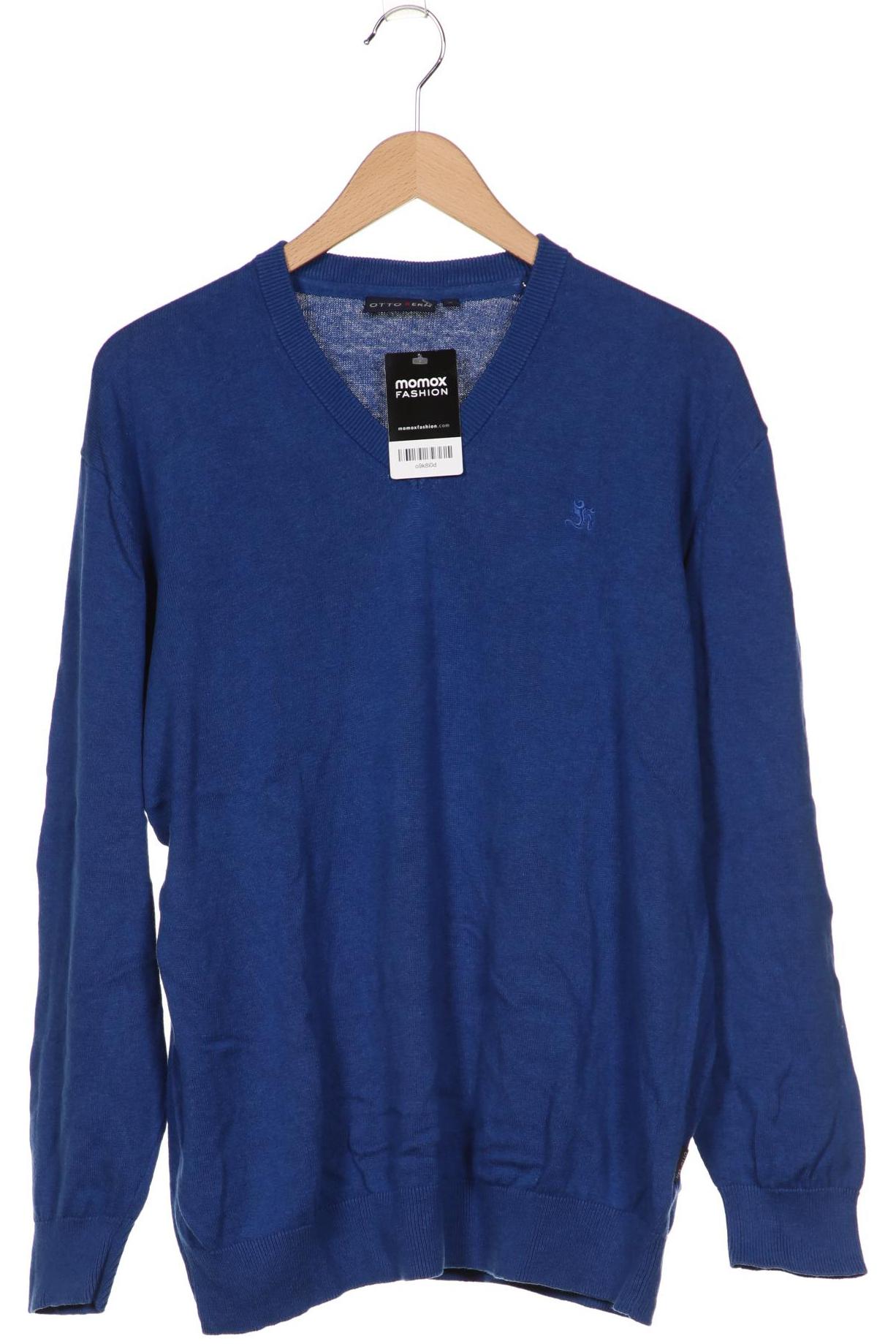 

OTTO KERN Herren Pullover, blau