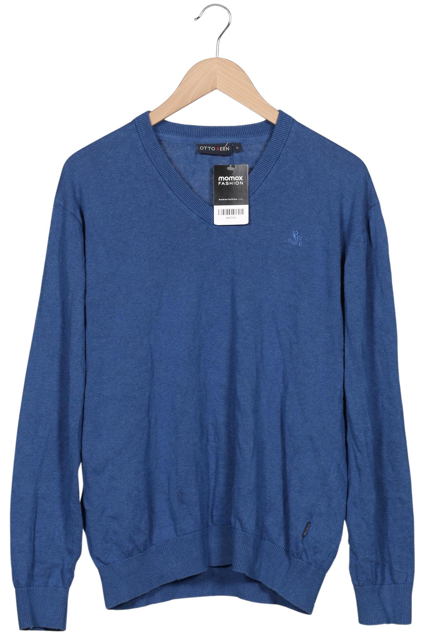 

Otto Kern Herren Pullover, blau, Gr. 54