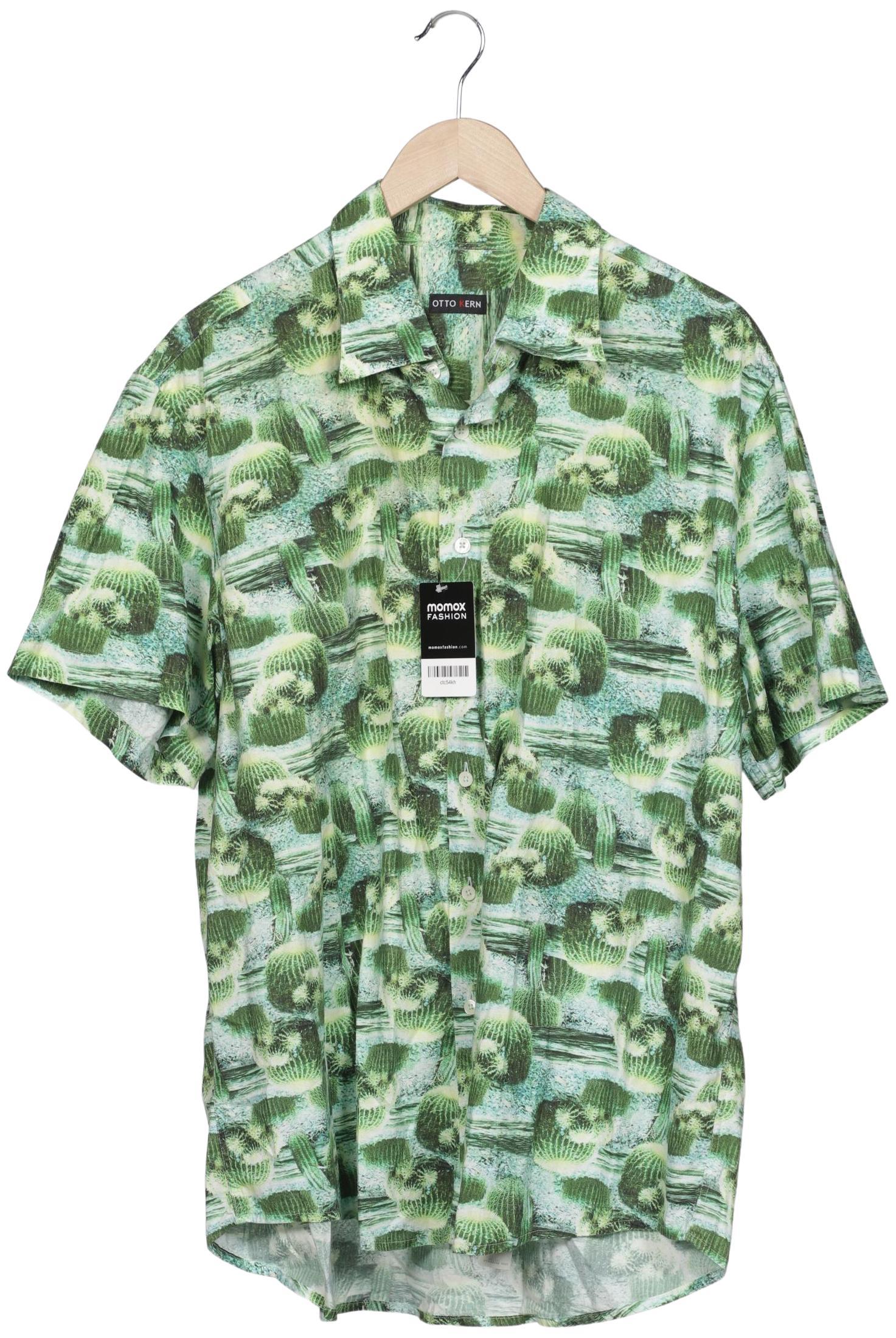 

Otto Kern Herren Hemd, hellgrün, Gr. 56