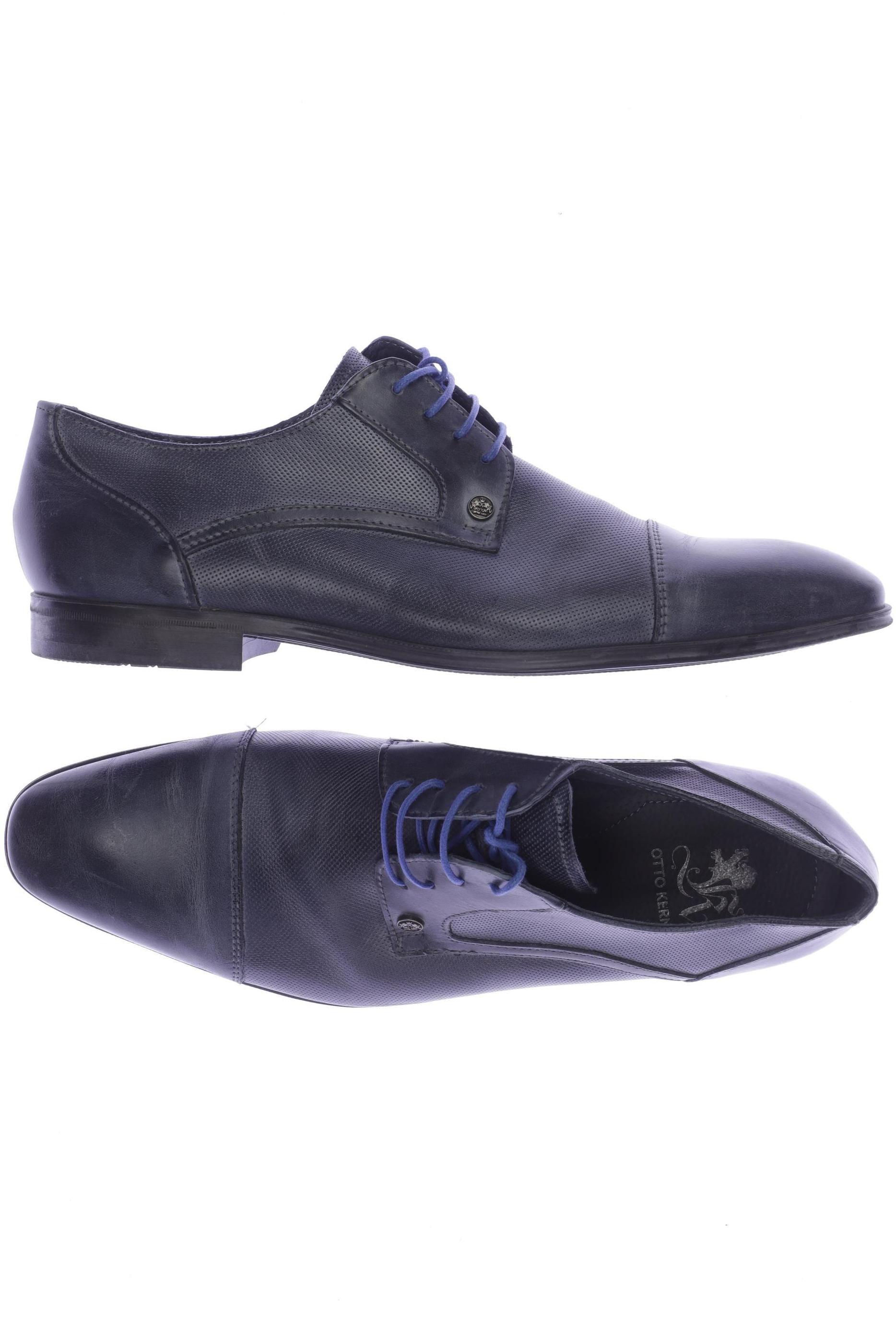

OTTO KERN Herren Halbschuh, marineblau