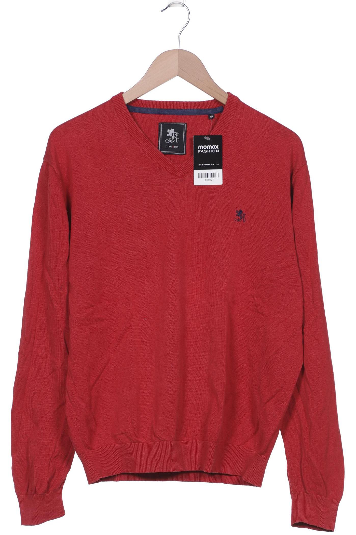 

Otto Kern Herren Pullover, rot, Gr. 54