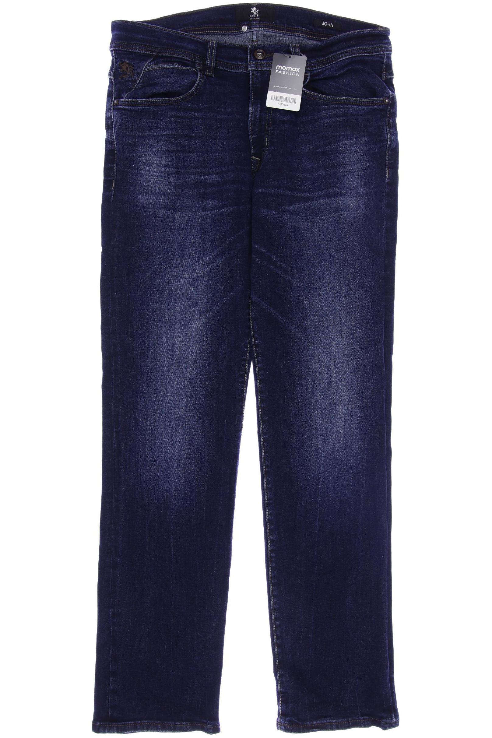 

OTTO KERN Herren Jeans, marineblau