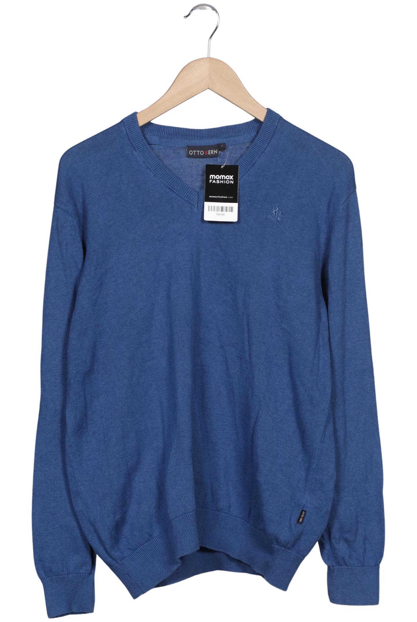 Thumbnail - Otto Kern Herren Pullover, blau, Gr. 52