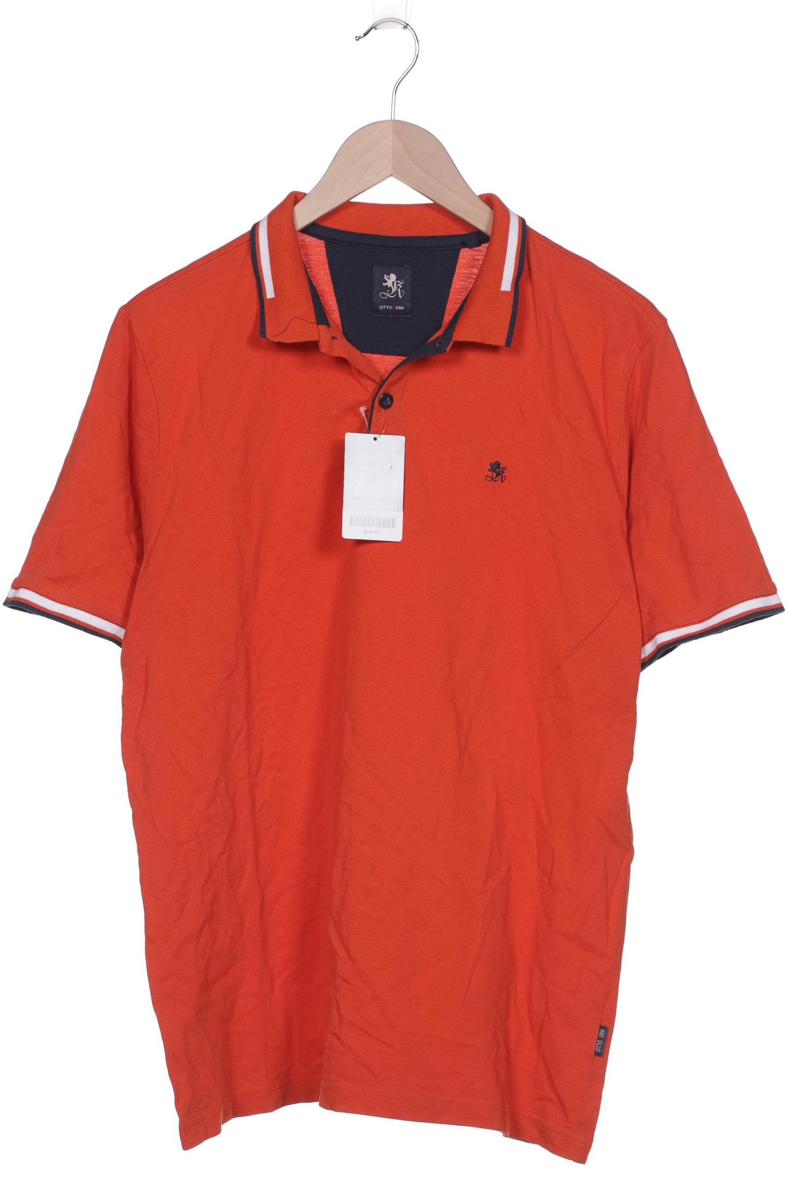 

OTTO KERN Herren Poloshirt, orange