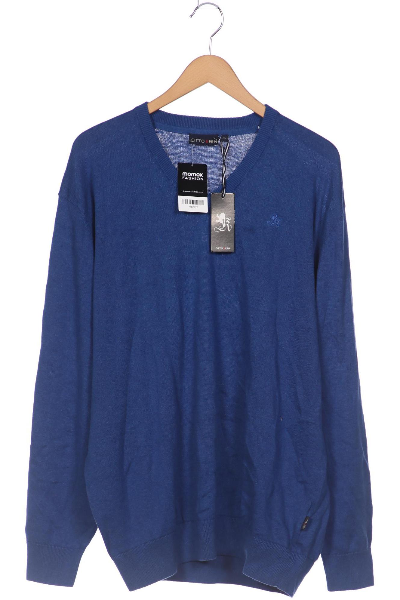 

Otto Kern Herren Pullover, blau, Gr. 56