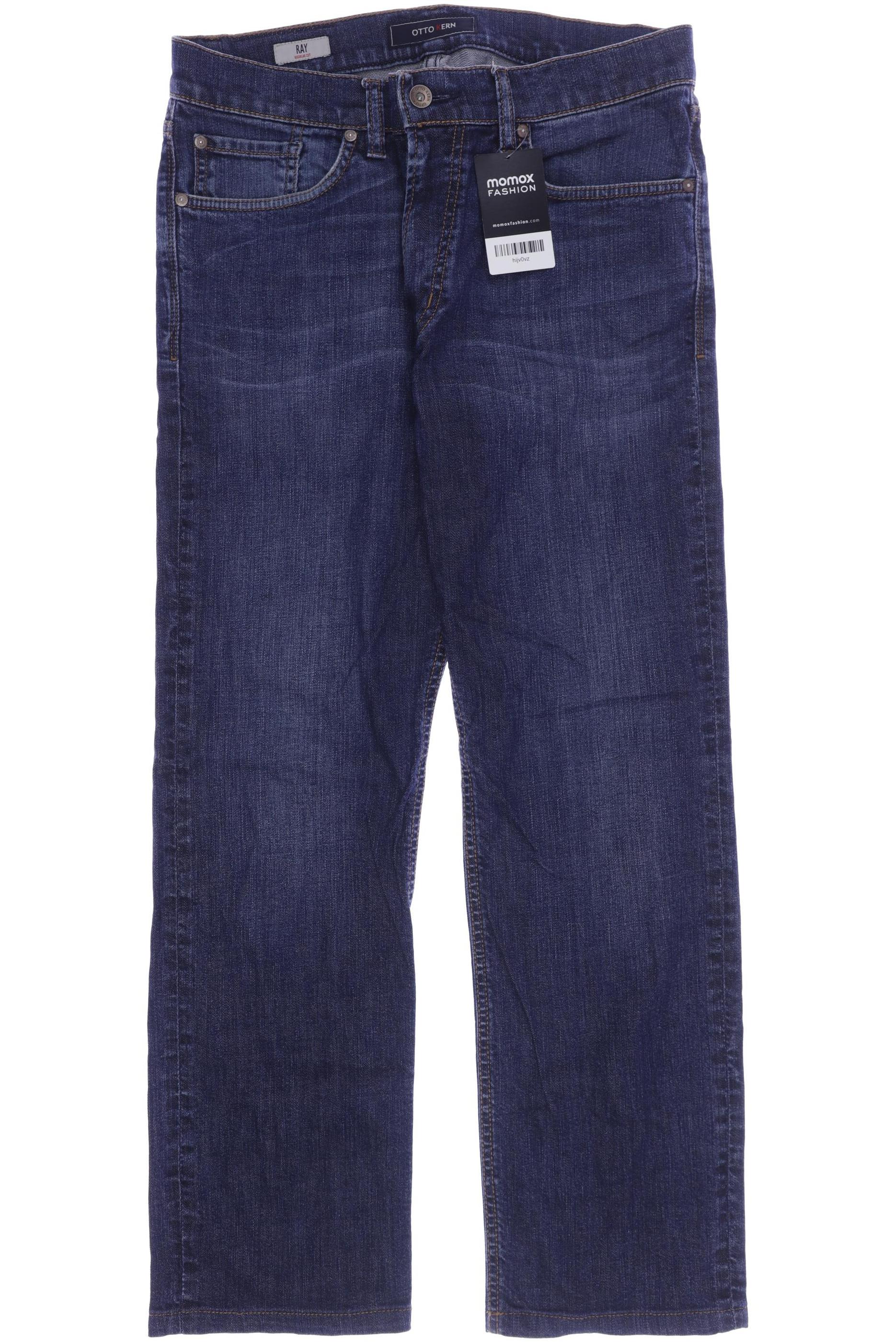 

OTTO KERN Herren Jeans, marineblau