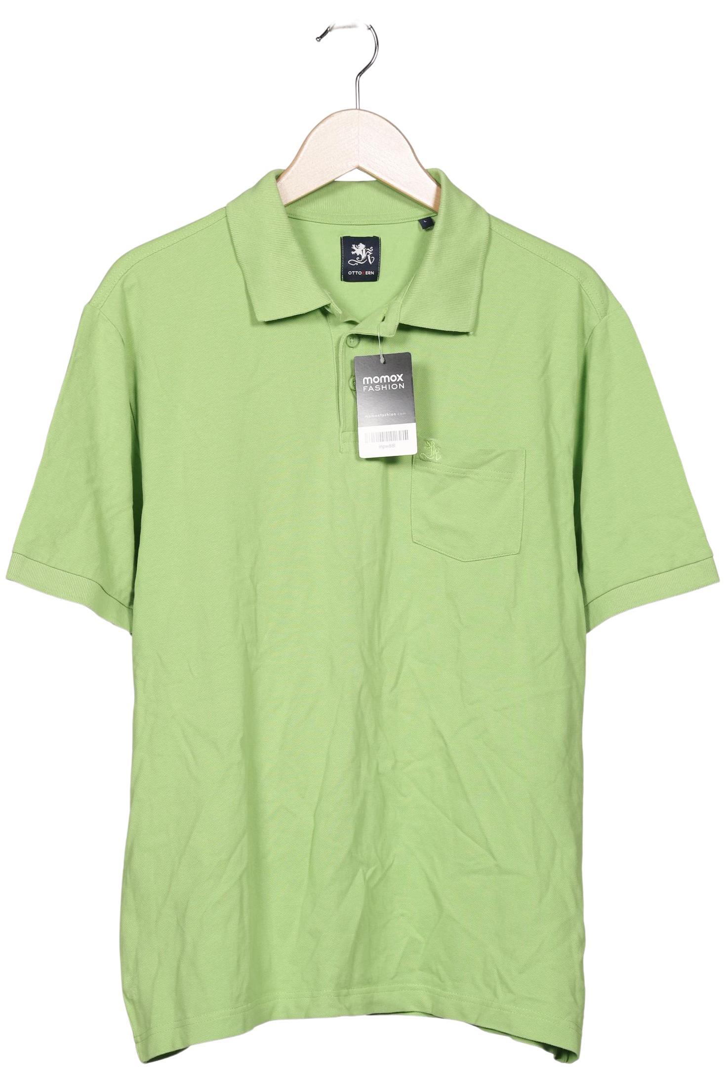 Thumbnail - Otto Kern Herren Poloshirt, hellgrün, Gr. 52