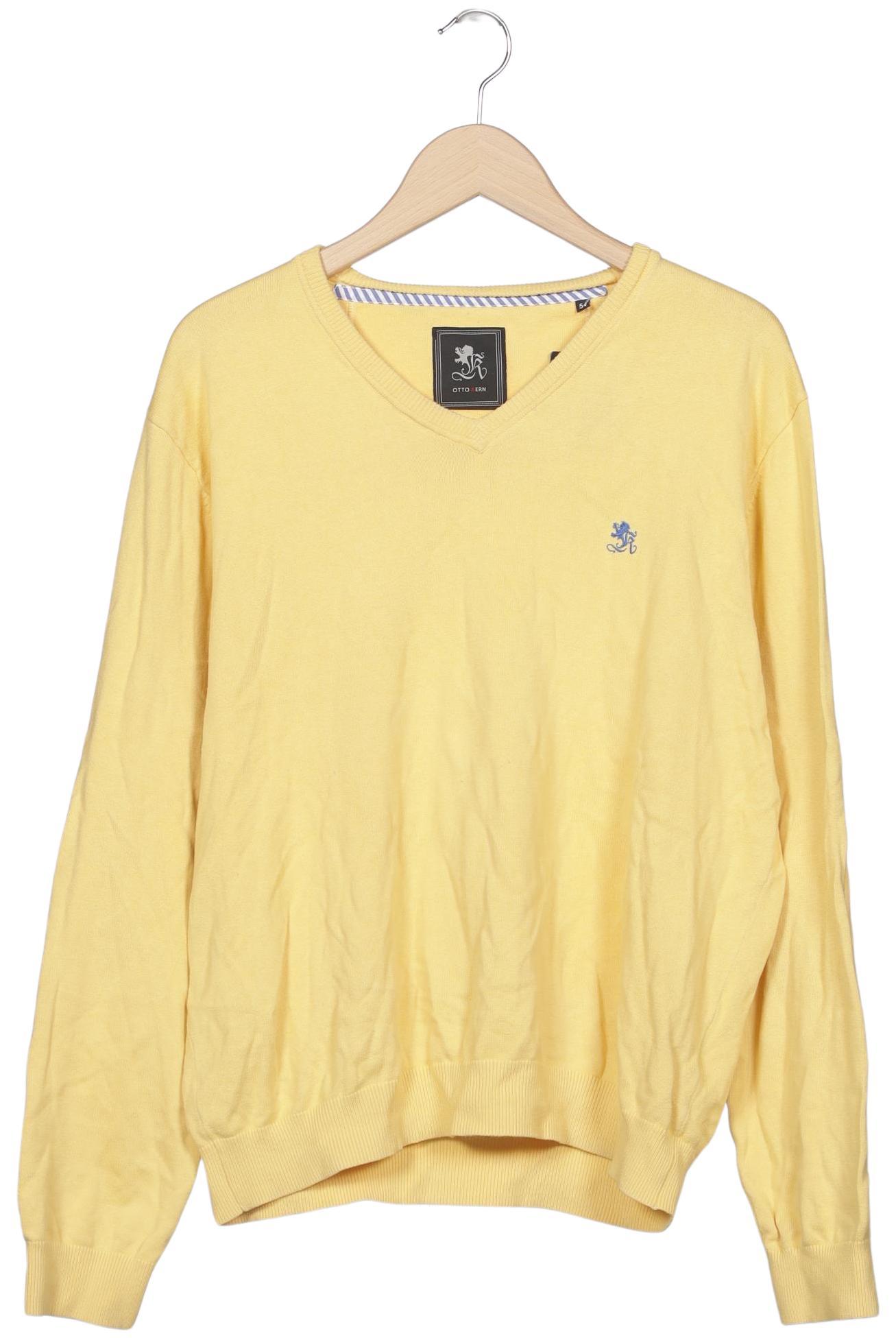 

Otto Kern Herren Pullover, gelb, Gr. 54
