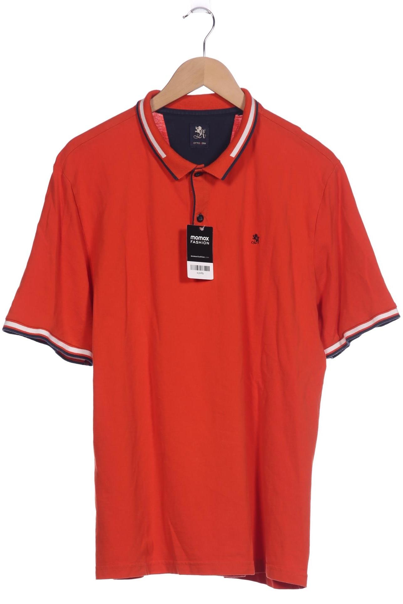 

Otto Kern Herren Poloshirt, orange, Gr. 56