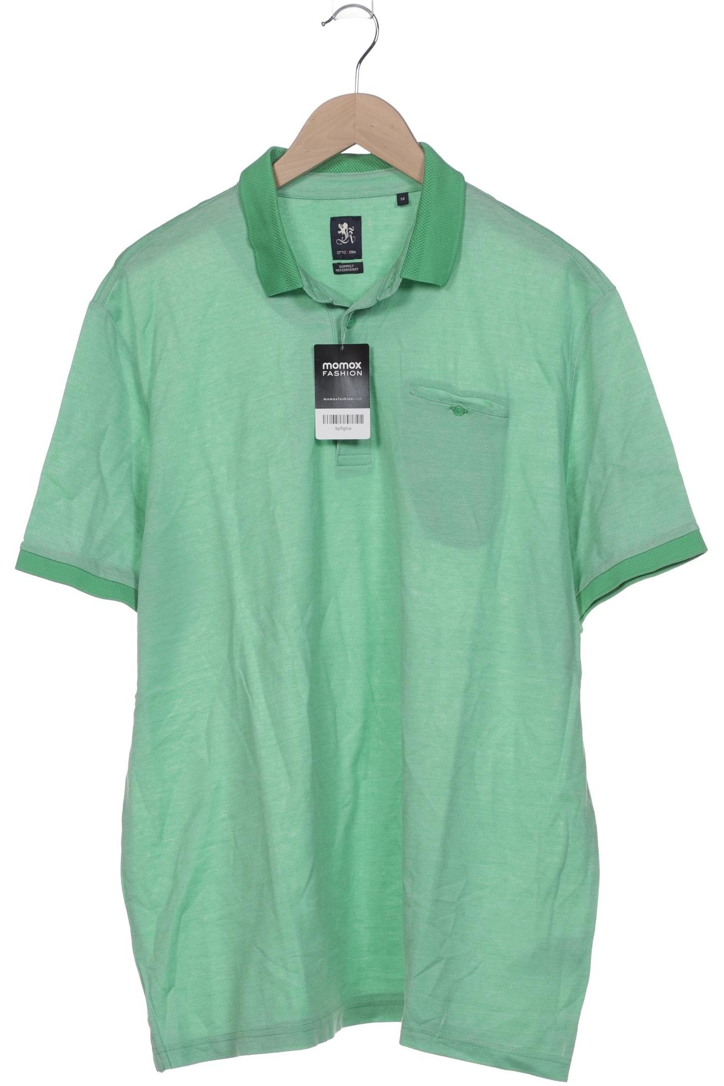 

Otto Kern Herren Poloshirt, hellgrün, Gr. 58