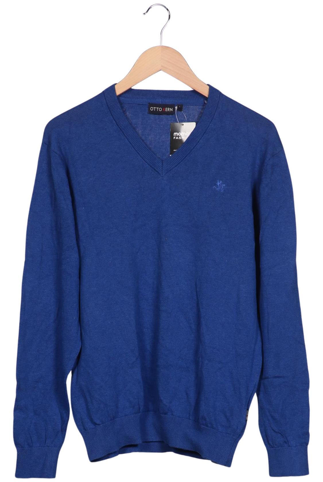 

Otto Kern Herren Pullover, blau, Gr. 52