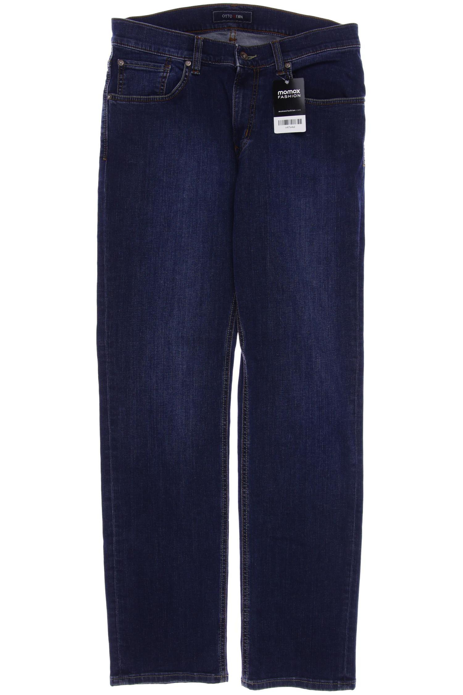 

OTTO KERN Herren Jeans, marineblau