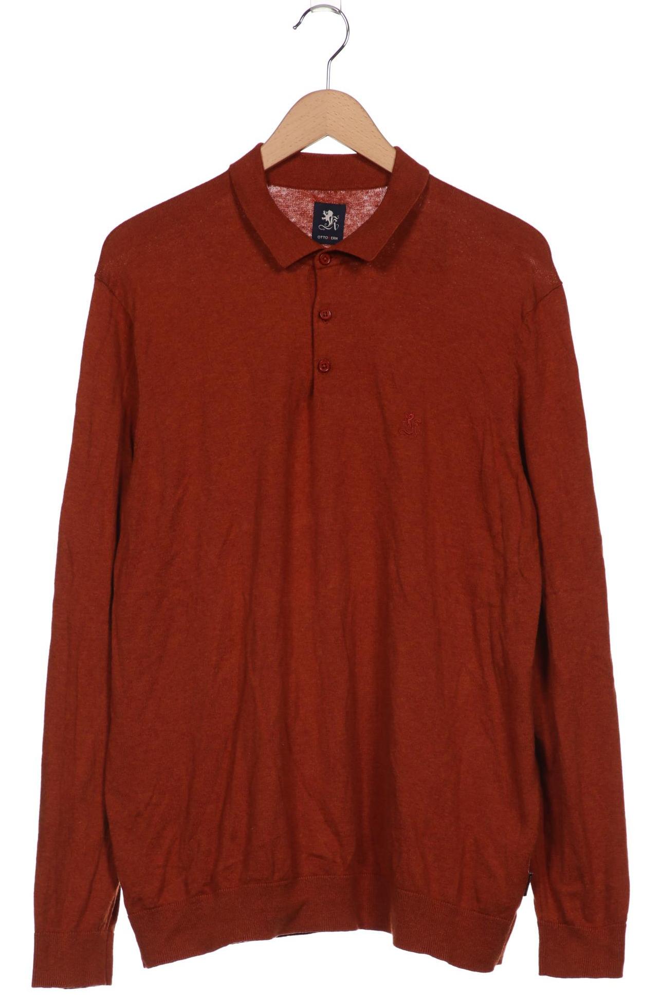 

OTTO KERN Herren Pullover, orange