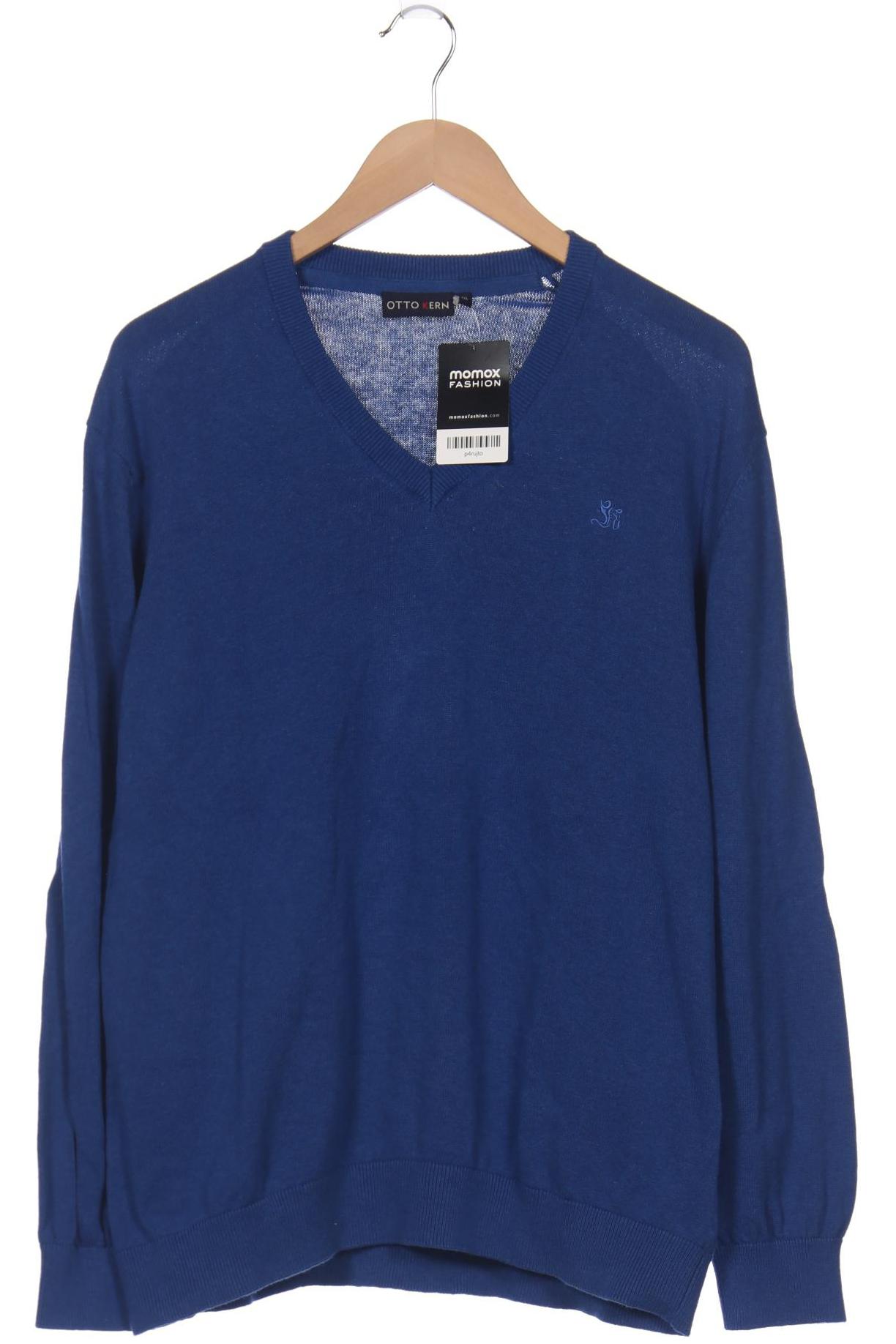 

OTTO KERN Herren Pullover, blau