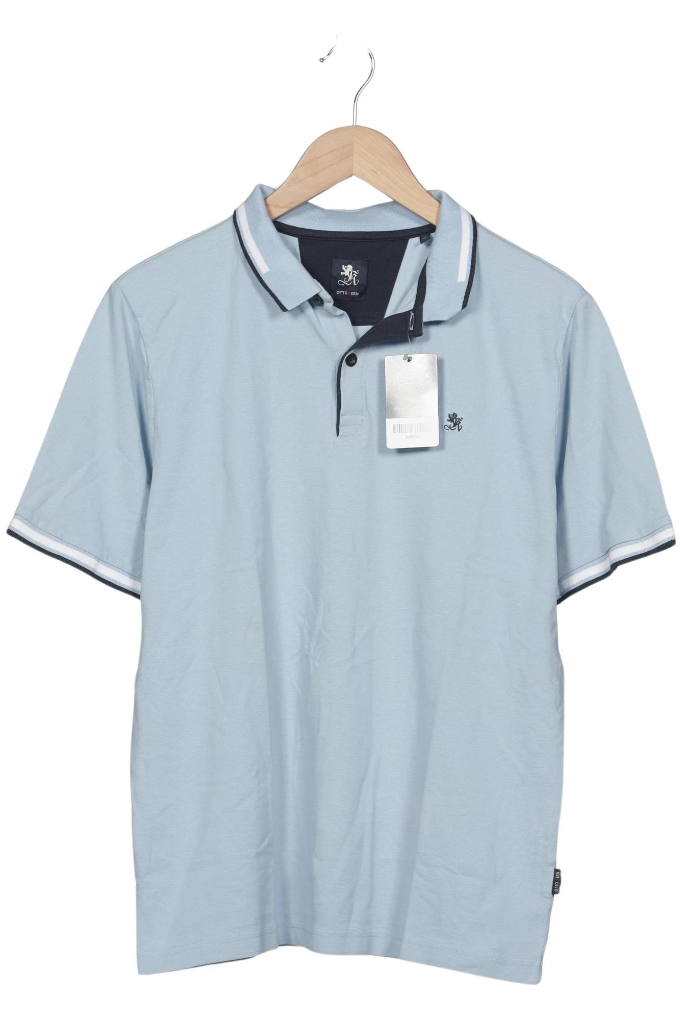 

Otto Kern Herren Poloshirt, hellblau, Gr. 50