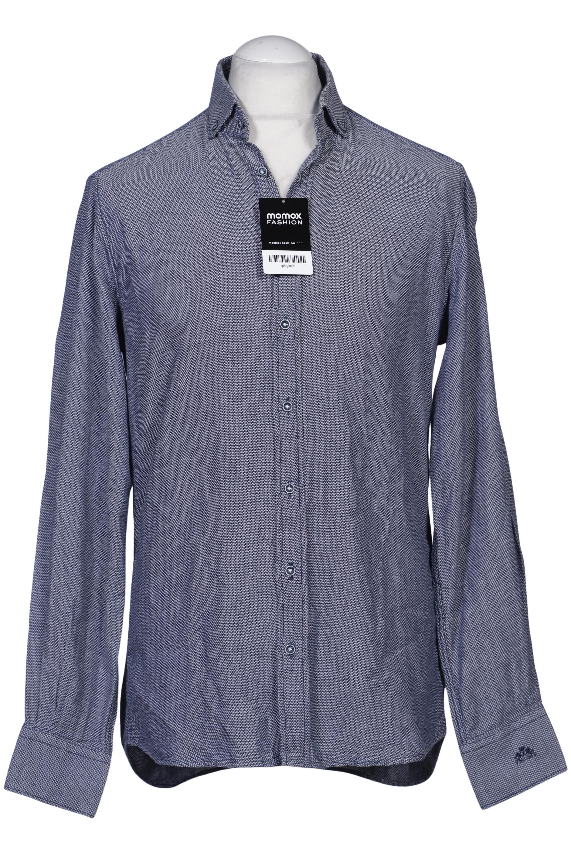 

Otto Kern Herren Hemd, blau, Gr. 48