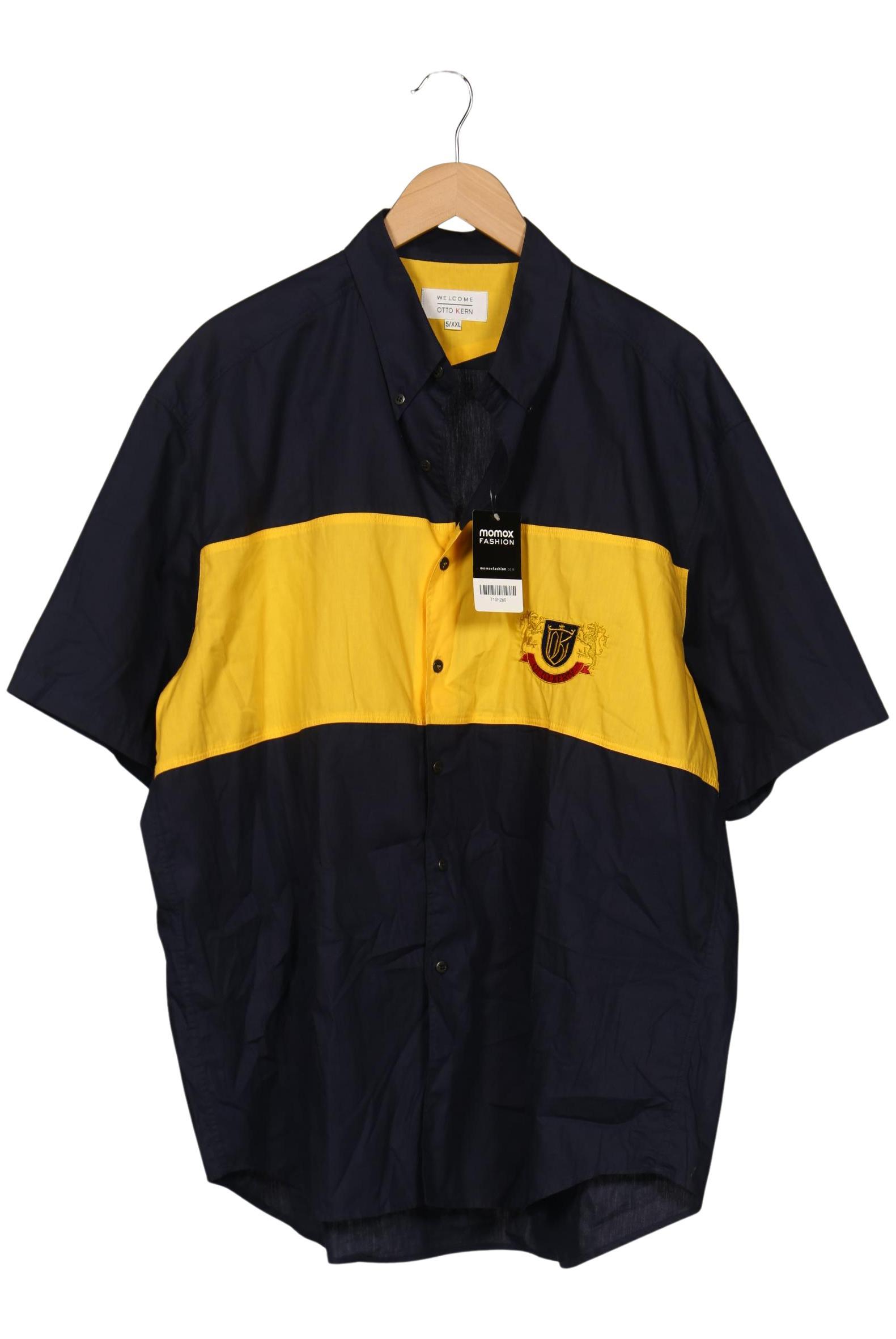 

Otto Kern Herren Hemd, marineblau, Gr. 56