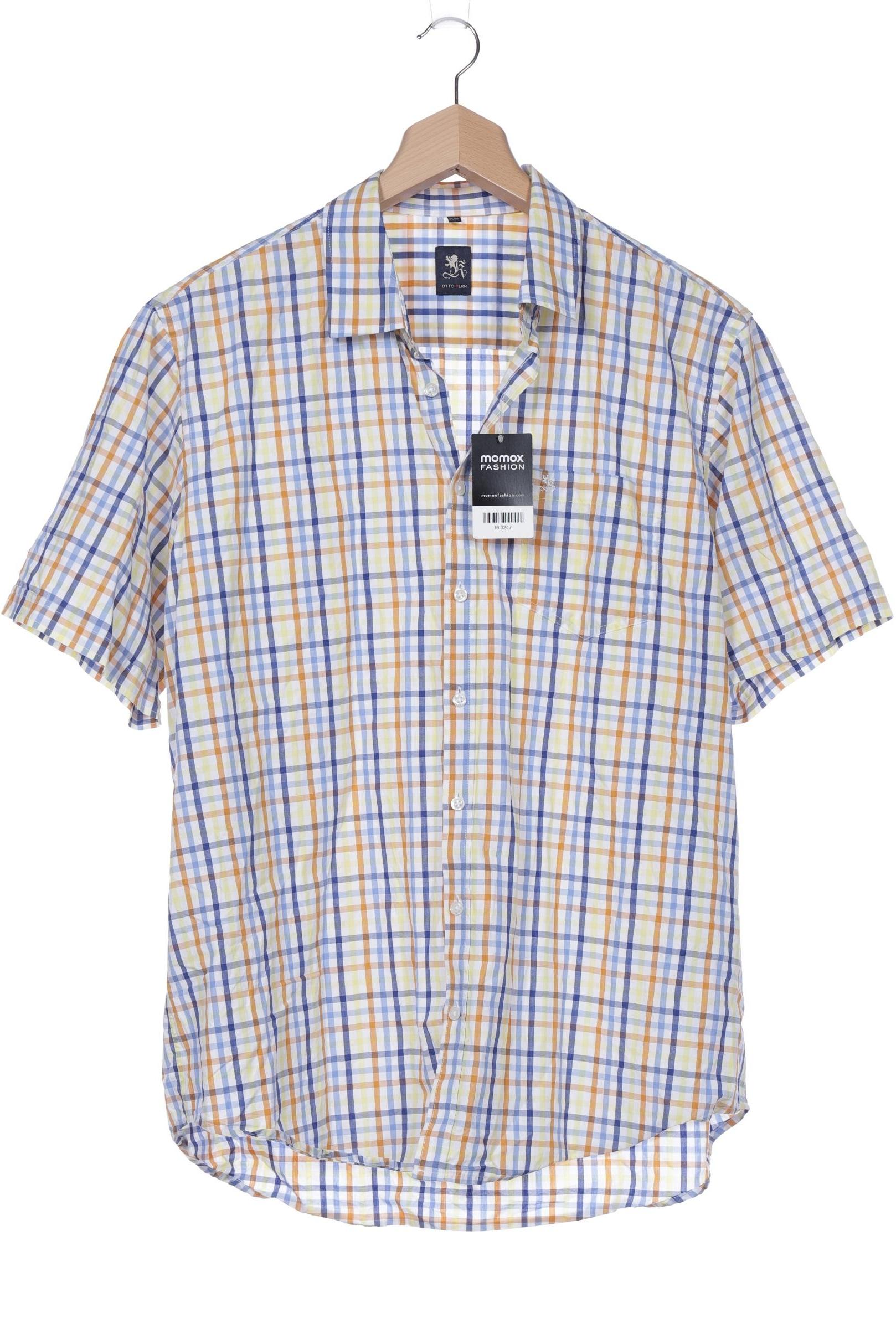 

Otto Kern Herren Hemd, blau, Gr. 56