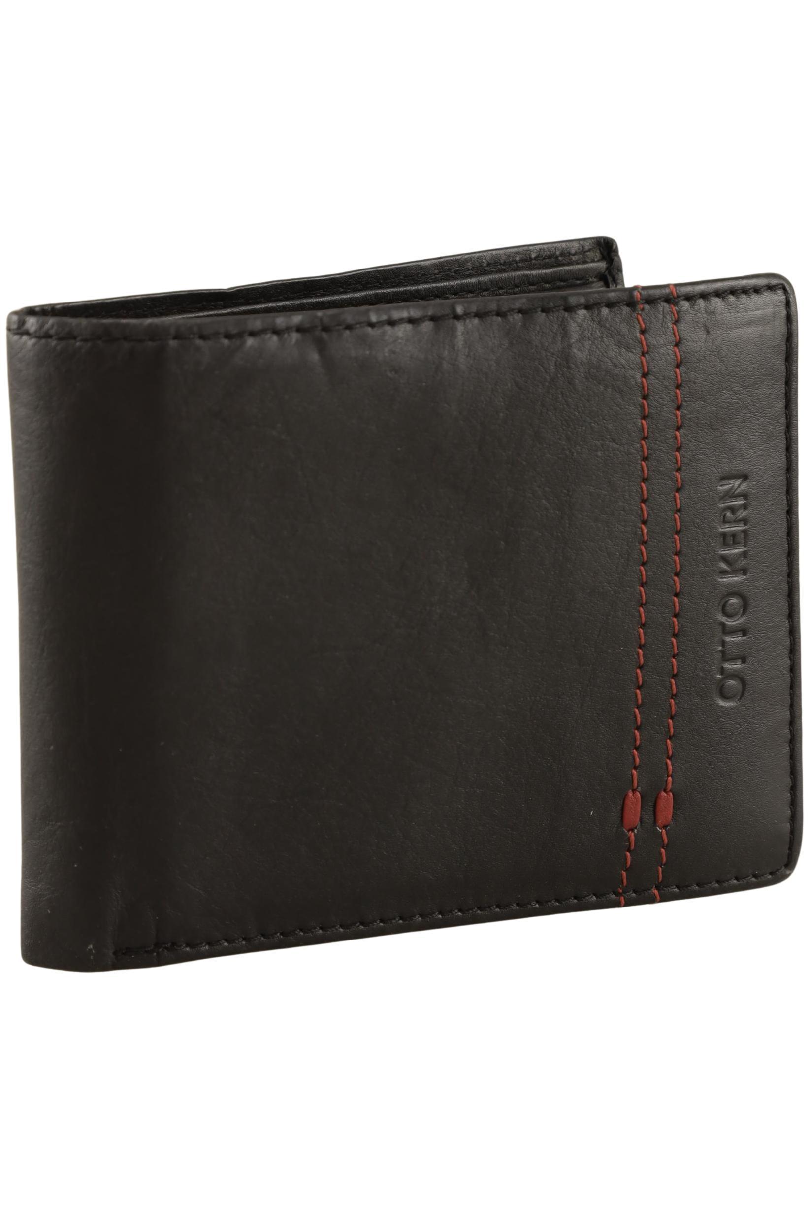 

Otto Kern Herren Portemonnaie, schwarz, Gr.