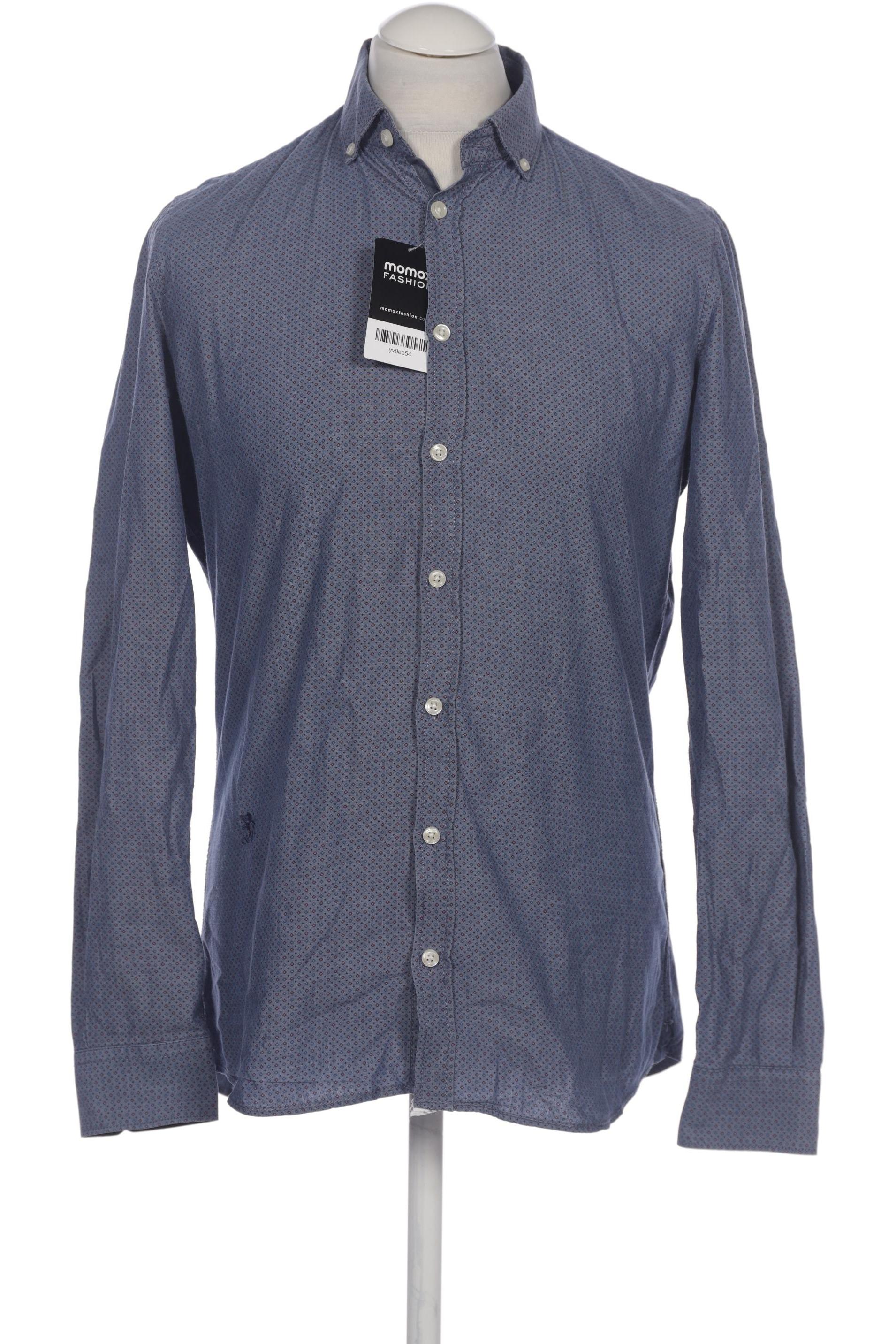 

Otto Kern Herren Hemd, blau, Gr. 48