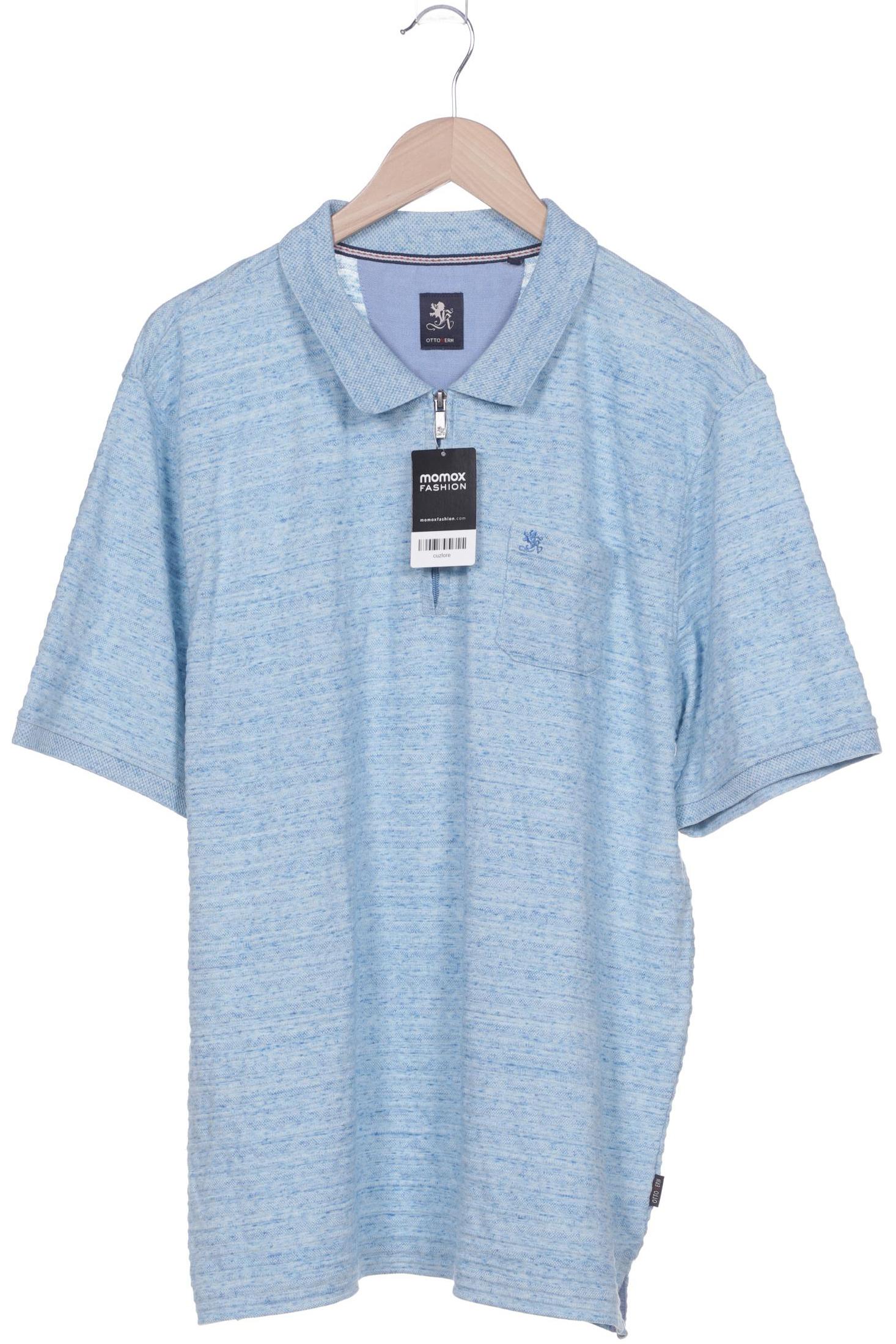 

Otto Kern Herren Poloshirt, blau, Gr. 54