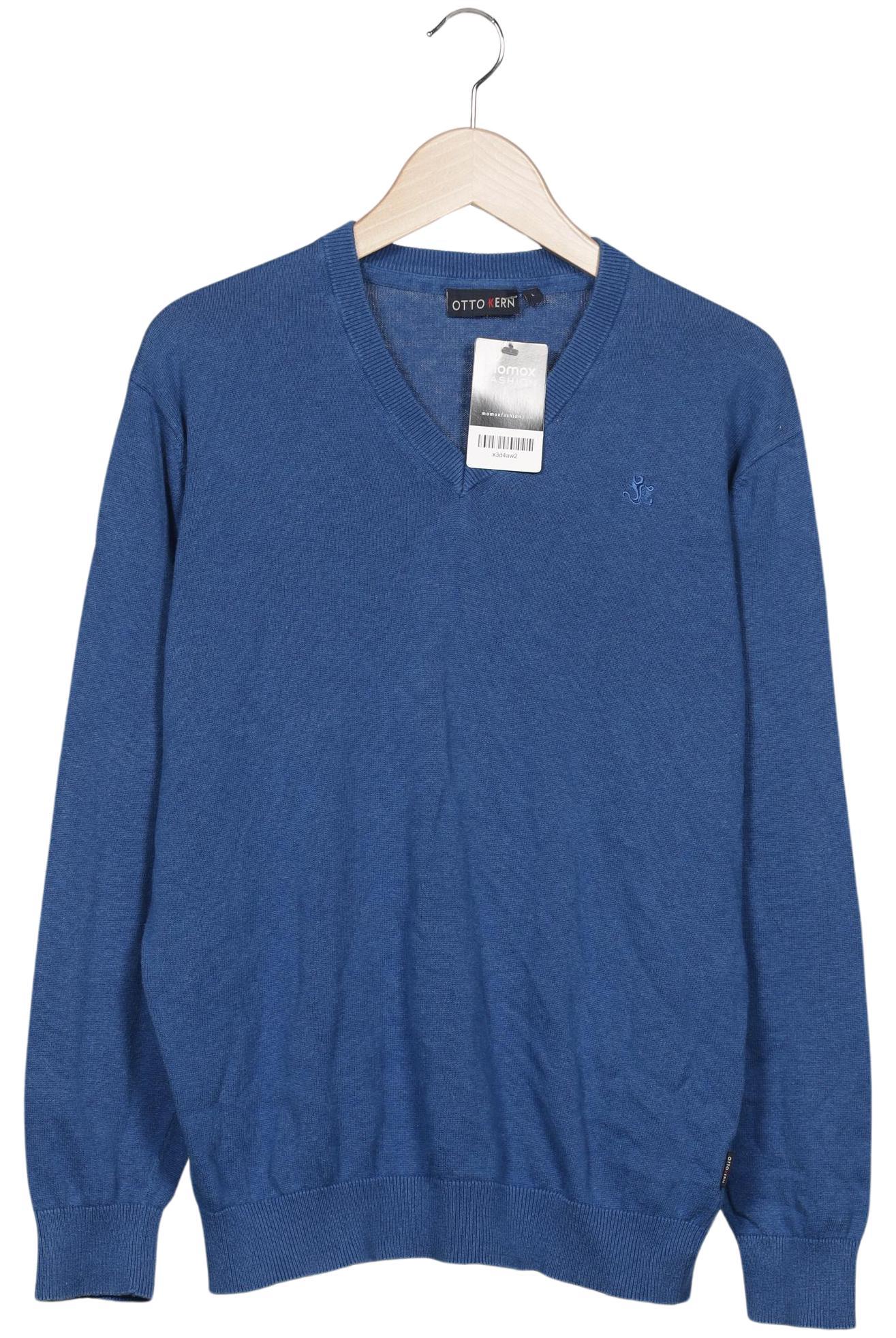 

Otto Kern Herren Pullover, blau, Gr. 52