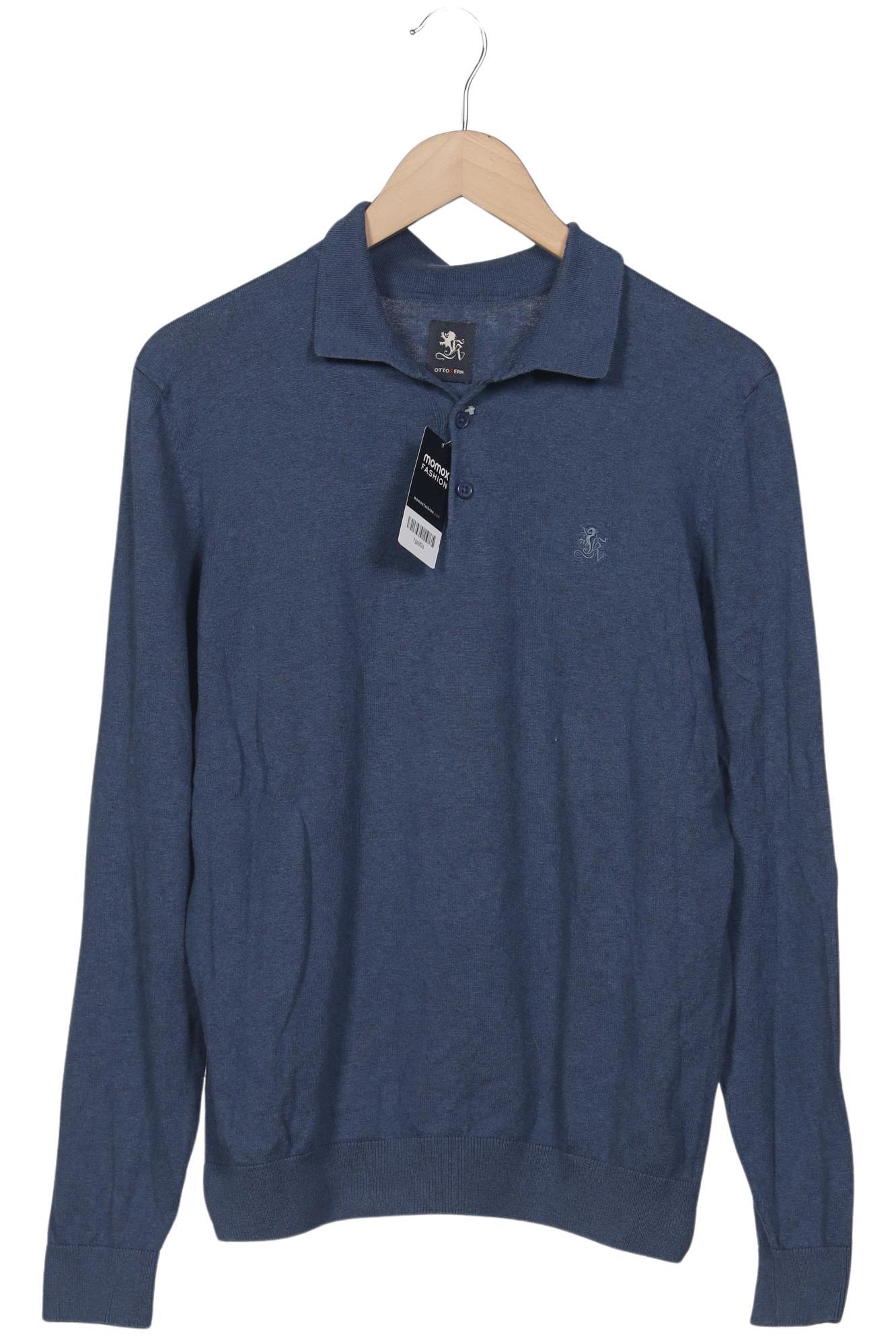 

Otto Kern Herren Pullover, blau, Gr. 52