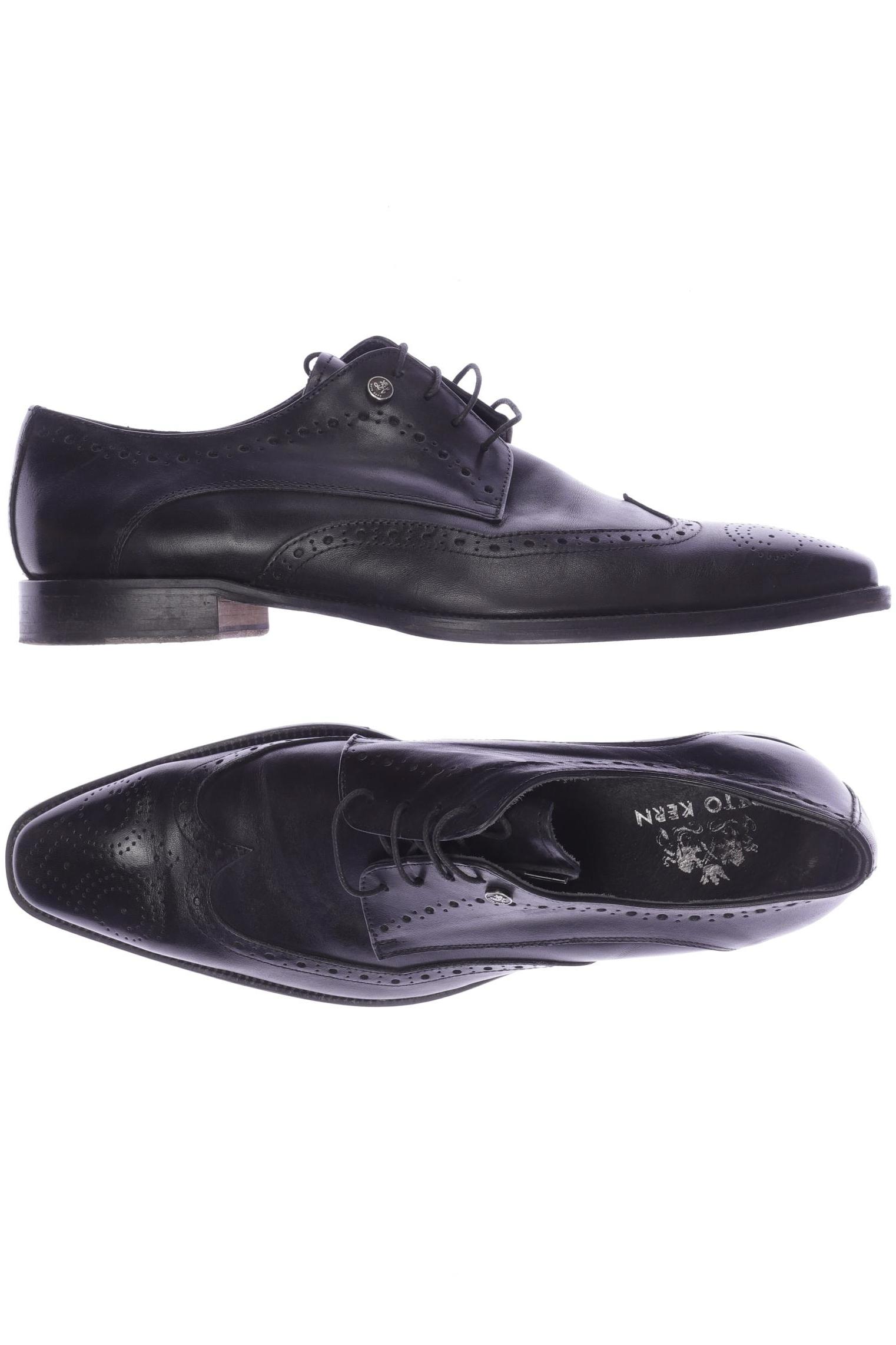 

Otto Kern Herren Halbschuh, schwarz, Gr. 45