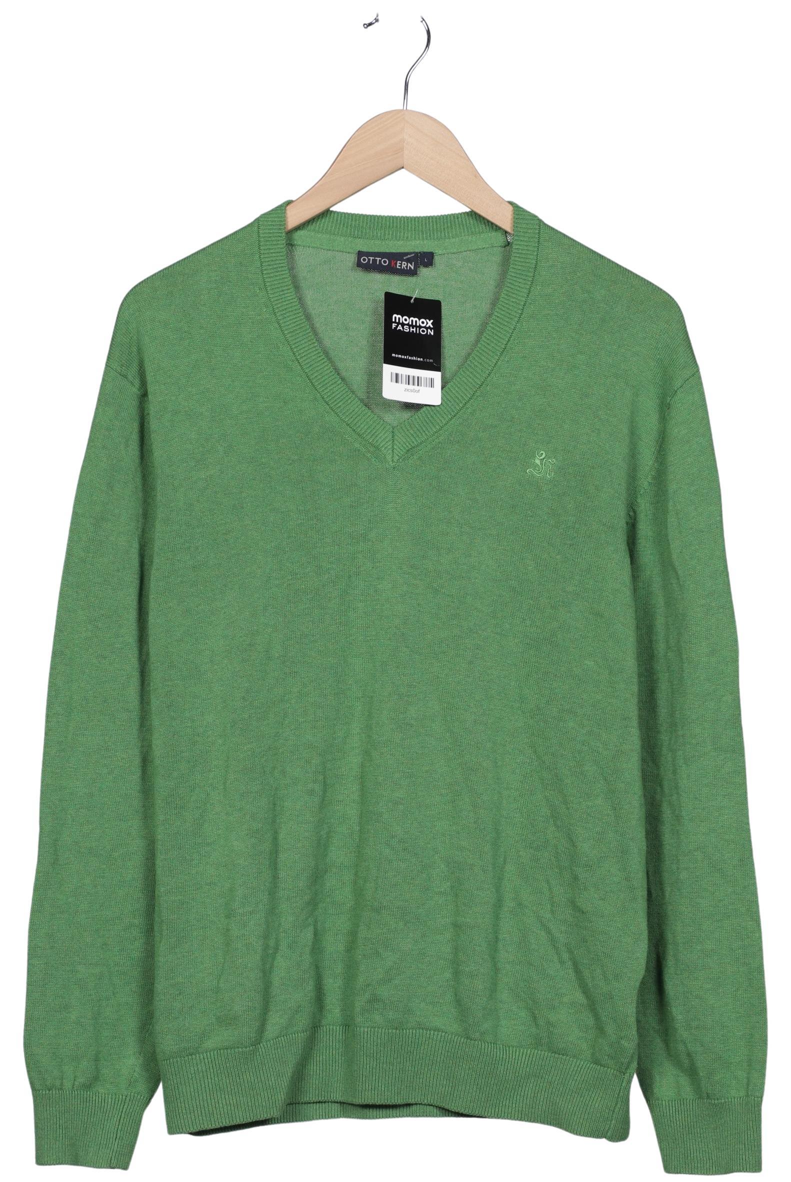 

Otto Kern Herren Pullover, grün, Gr. 52