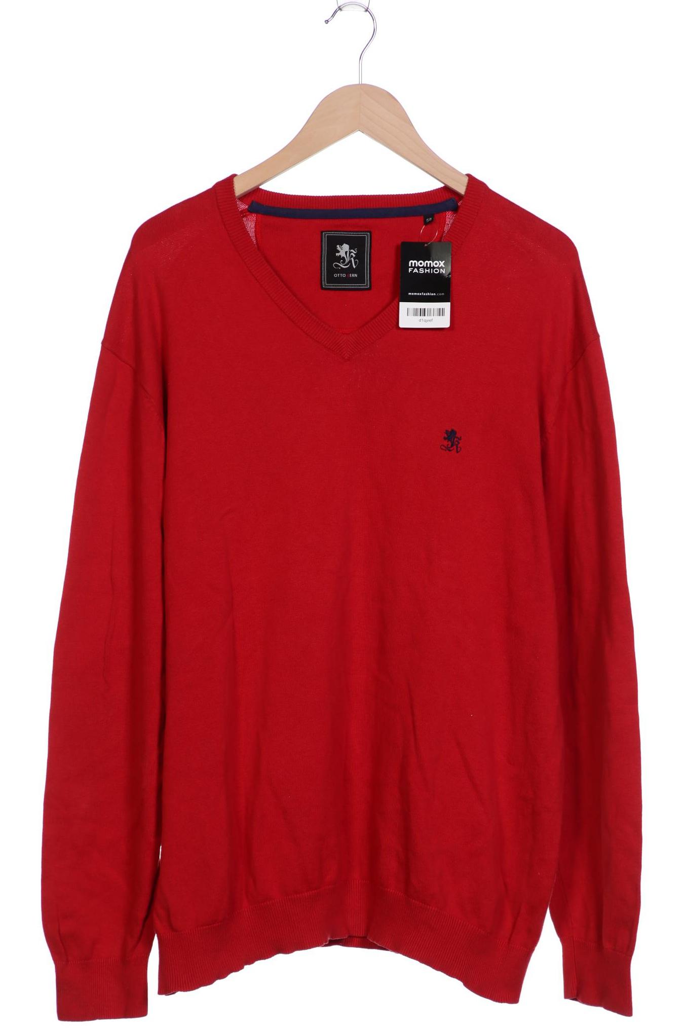 

Otto Kern Herren Pullover, rot, Gr. 58
